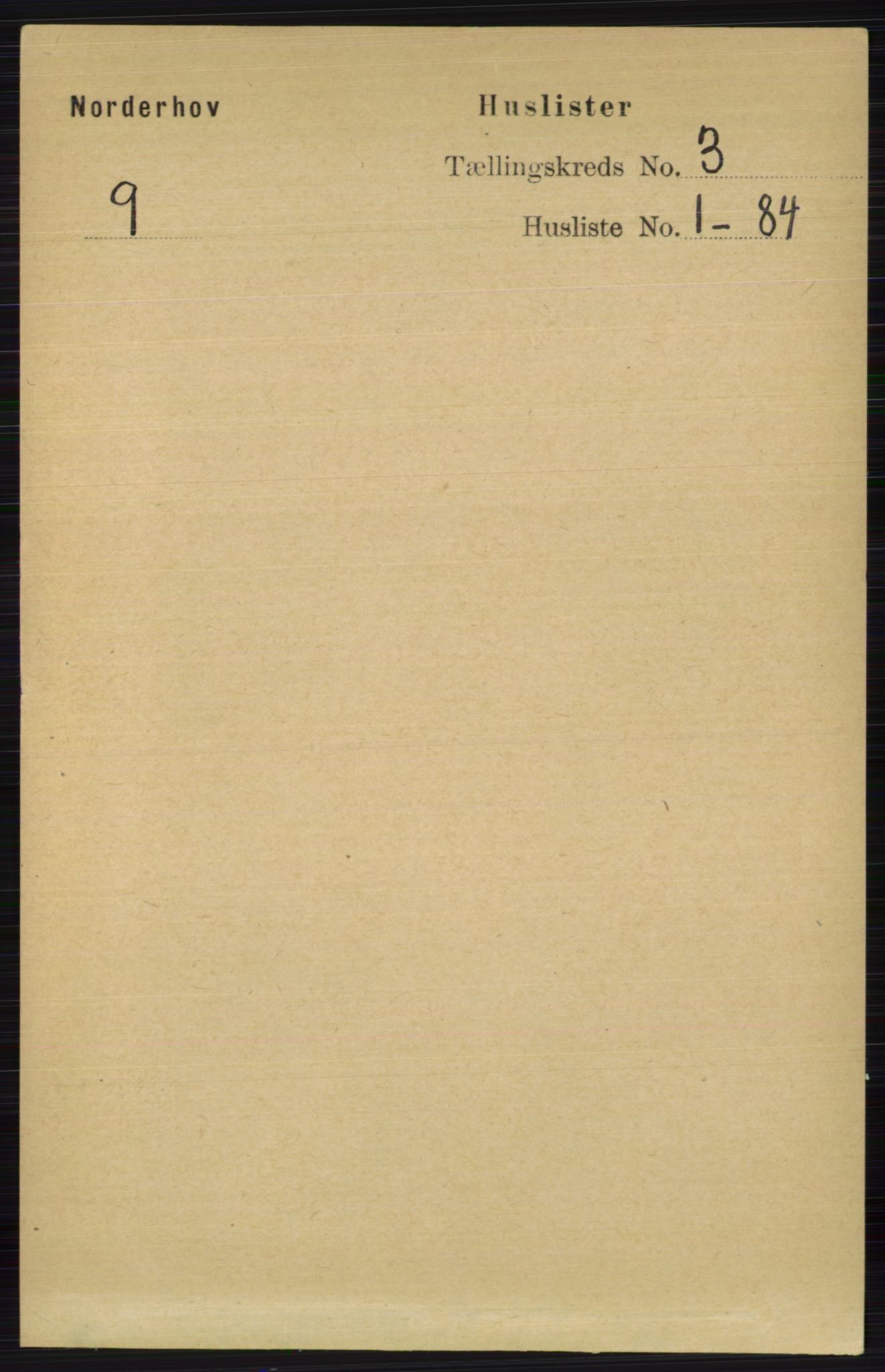 RA, 1891 census for 0613 Norderhov, 1891, p. 1155