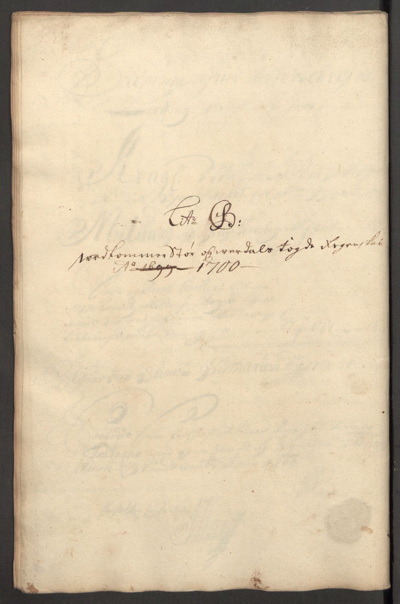 Rentekammeret inntil 1814, Reviderte regnskaper, Fogderegnskap, RA/EA-4092/R62/L4192: Fogderegnskap Stjørdal og Verdal, 1700, p. 129