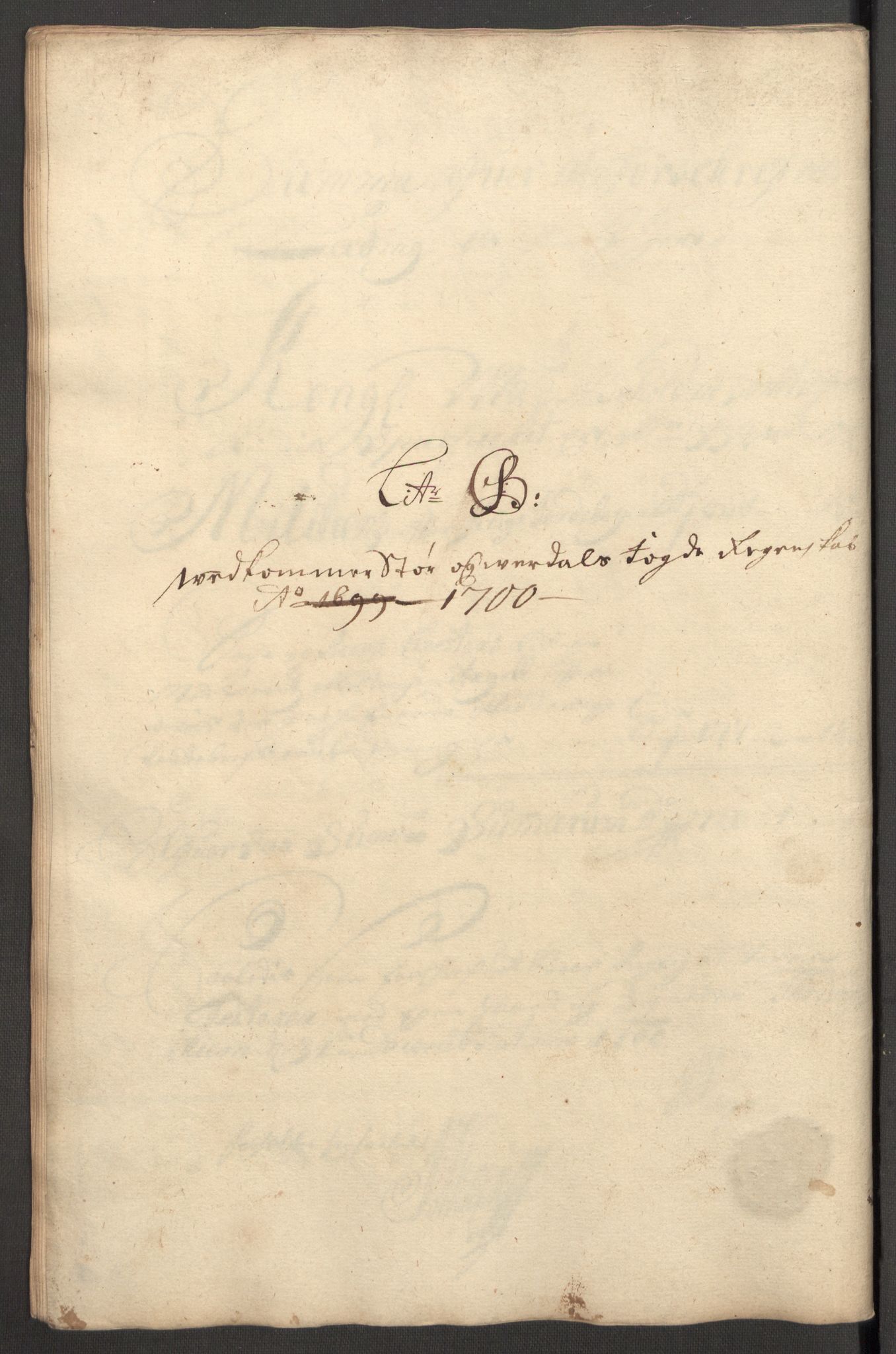 Rentekammeret inntil 1814, Reviderte regnskaper, Fogderegnskap, AV/RA-EA-4092/R62/L4192: Fogderegnskap Stjørdal og Verdal, 1700, p. 129