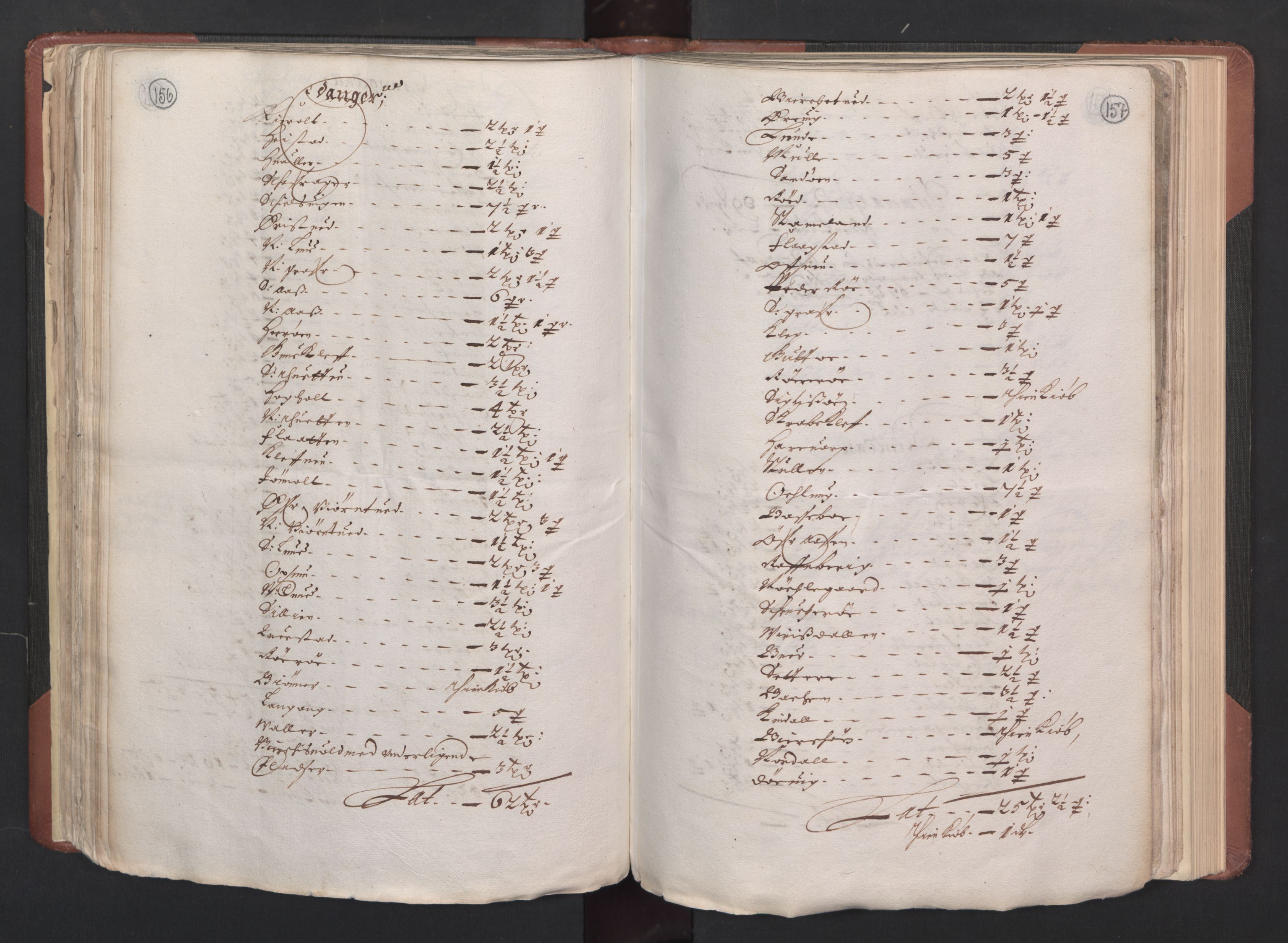 RA, Bailiff's Census 1664-1666, no. 6: Øvre and Nedre Telemark fogderi and Bamble fogderi , 1664, p. 156-157