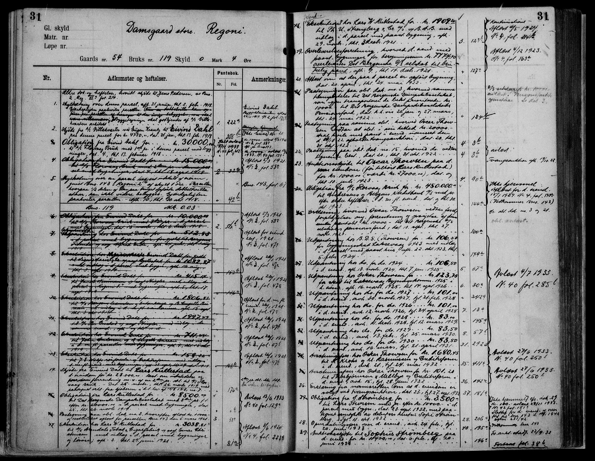 Midhordland sorenskriveri, AV/SAB-A-3001/1/G/Ga/Gab/L0115: Mortgage register no. II.A.b.115, p. 31