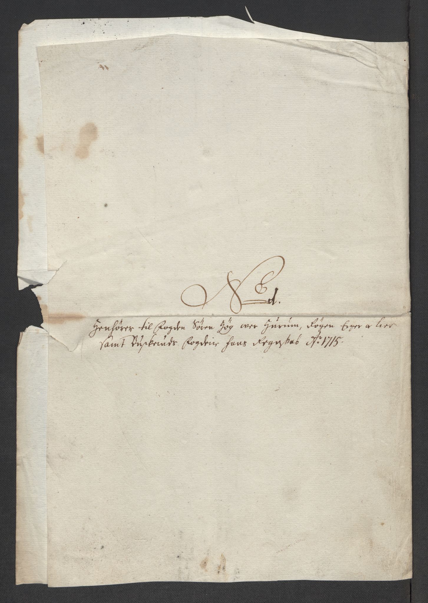 Rentekammeret inntil 1814, Reviderte regnskaper, Fogderegnskap, AV/RA-EA-4092/R31/L1710: Fogderegnskap Hurum, Røyken, Eiker, Lier og Buskerud, 1715-1716, p. 16