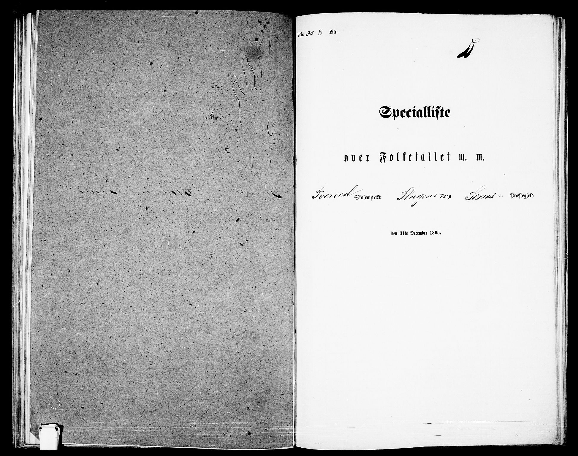 RA, 1865 census for Sem, 1865, p. 142