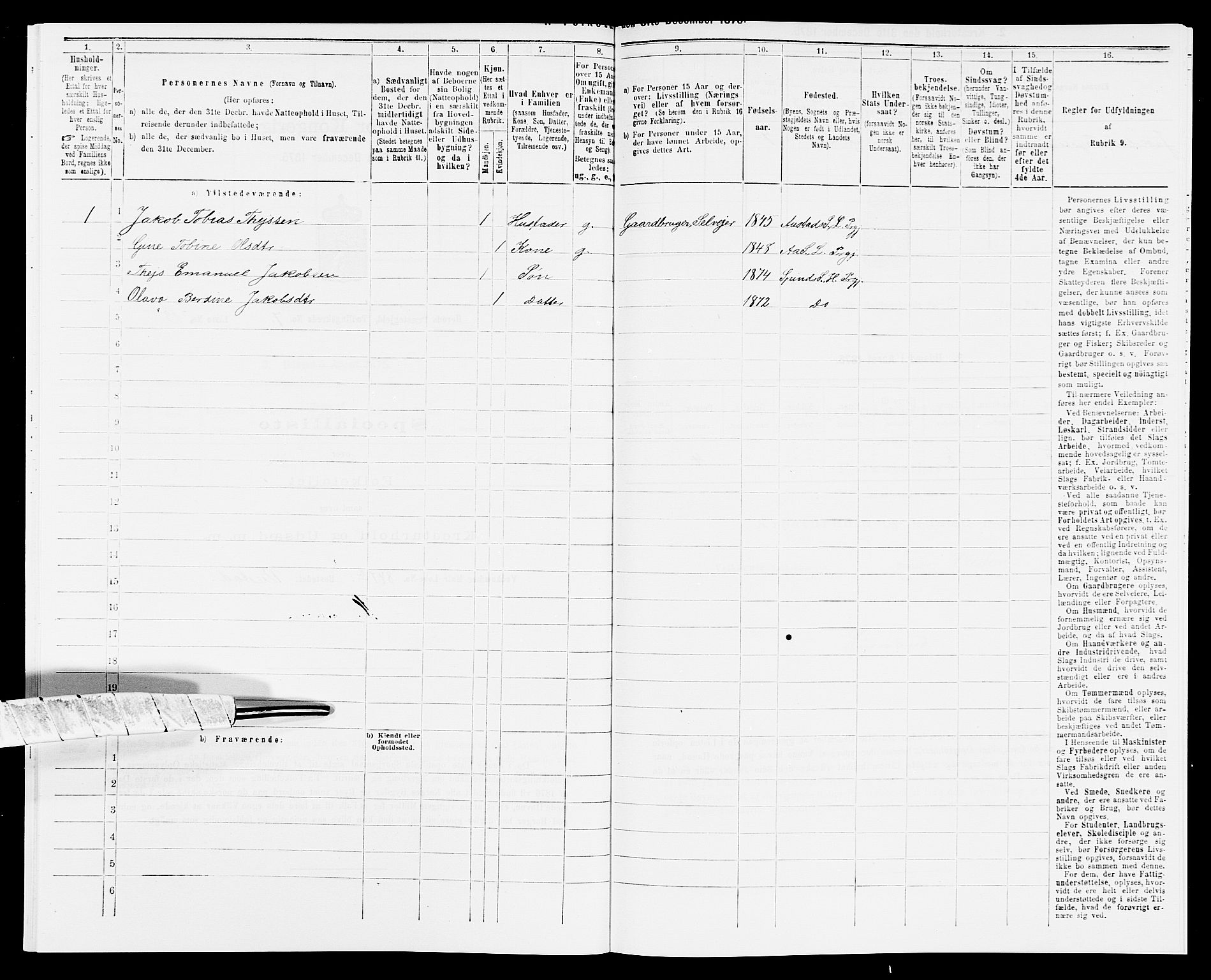 SAK, 1875 census for 1039P Herad, 1875, p. 859