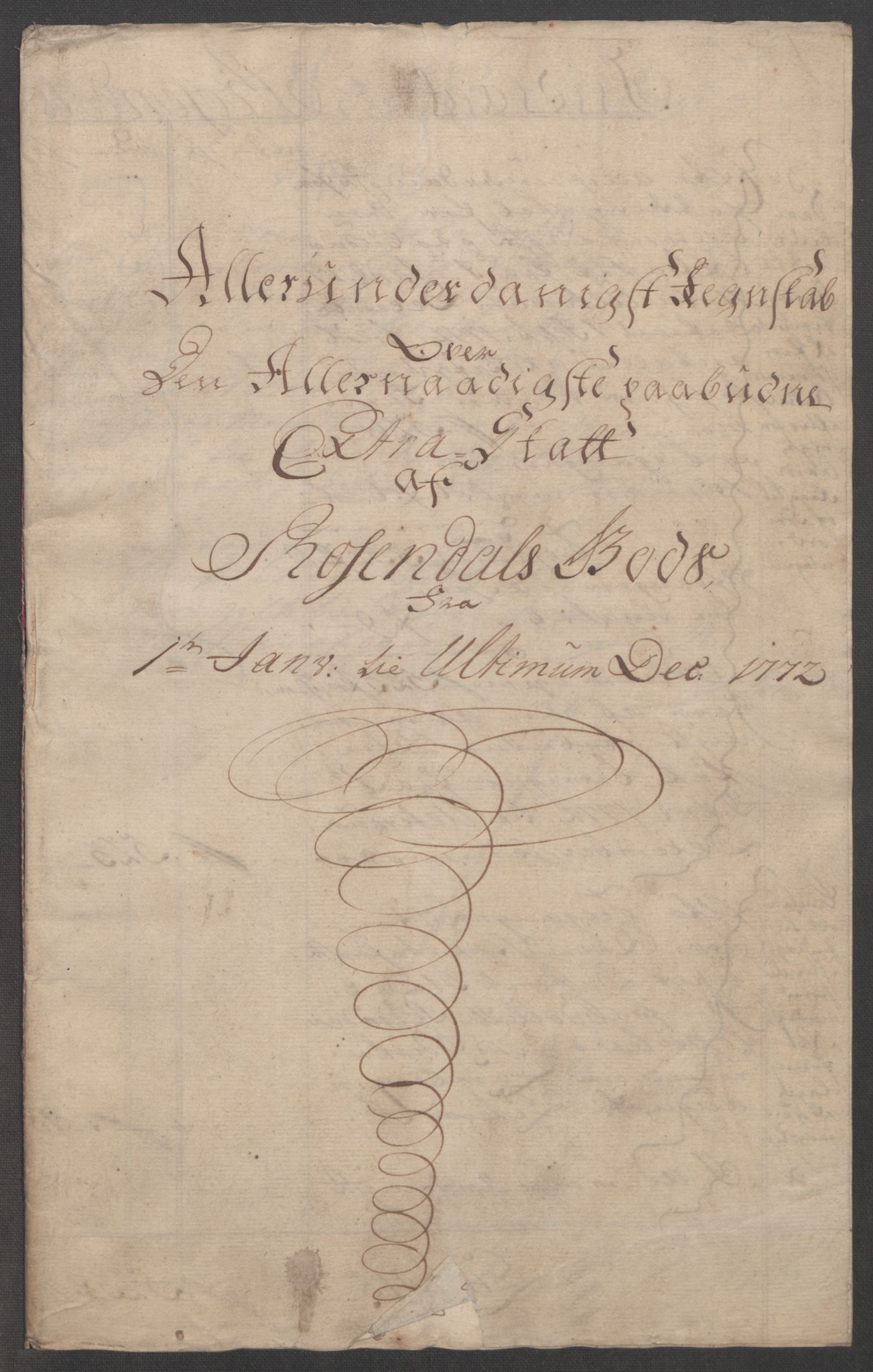 Rentekammeret inntil 1814, Reviderte regnskaper, Fogderegnskap, RA/EA-4092/R49/L3157: Ekstraskatten Rosendal Baroni, 1762-1772, p. 352