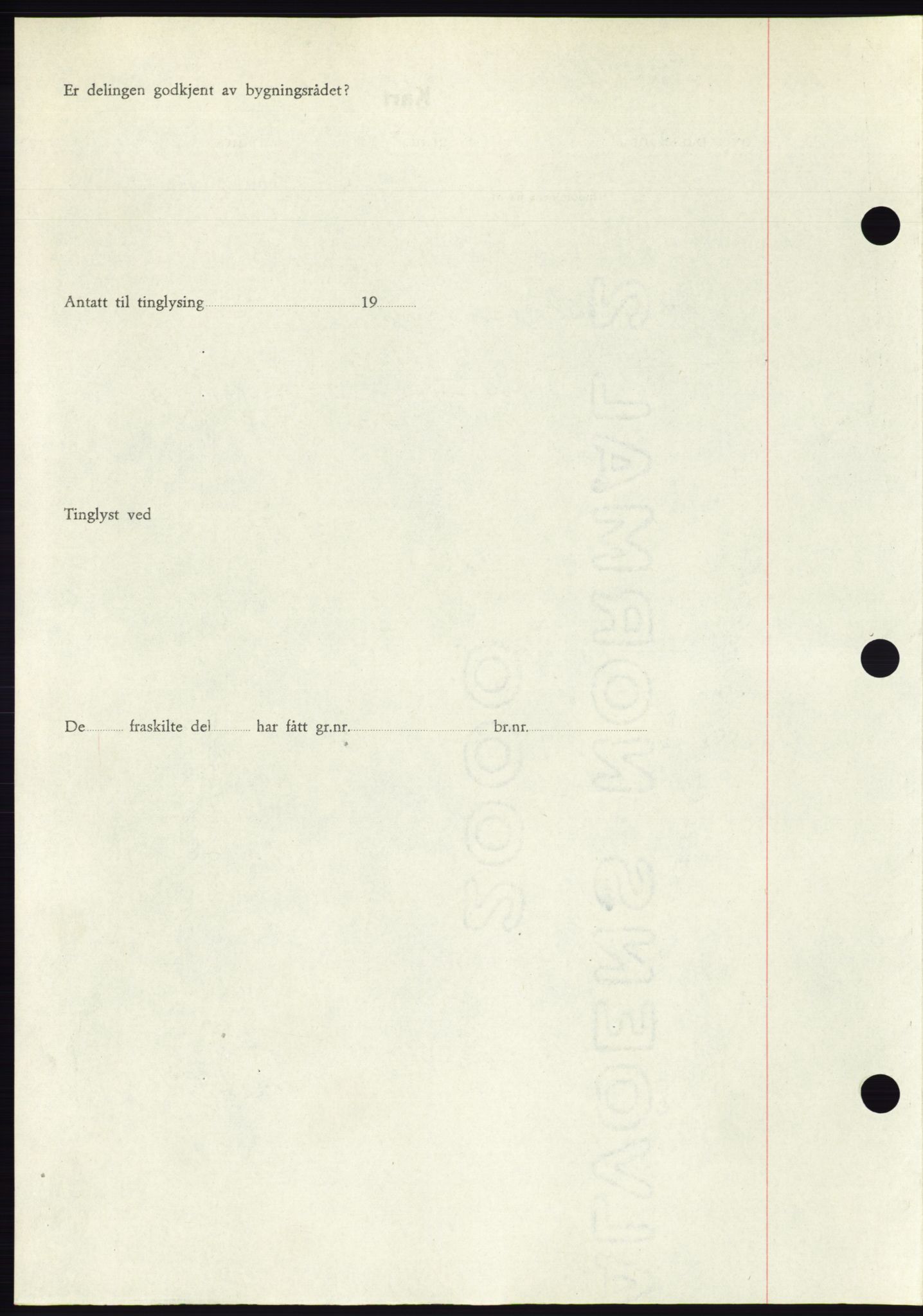 Søre Sunnmøre sorenskriveri, AV/SAT-A-4122/1/2/2C/L0081: Mortgage book no. 7A, 1947-1948, Diary no: : 1746/1947