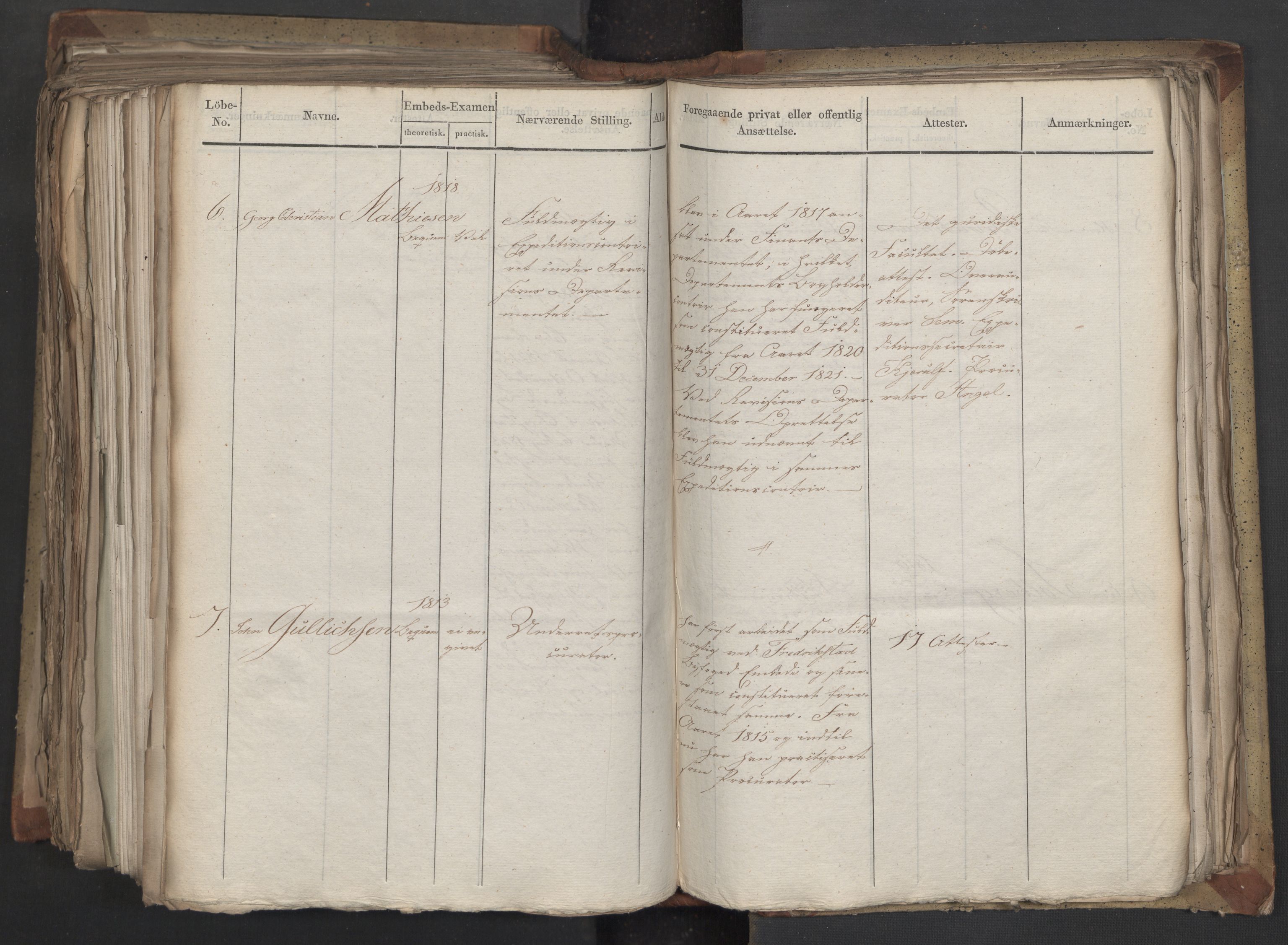 Statsrådsavdelingen i Stockholm, RA/S-1003/D/Da/L0041: Regjeringsinnstillinger nr. 2204-2466, 1825, p. 532