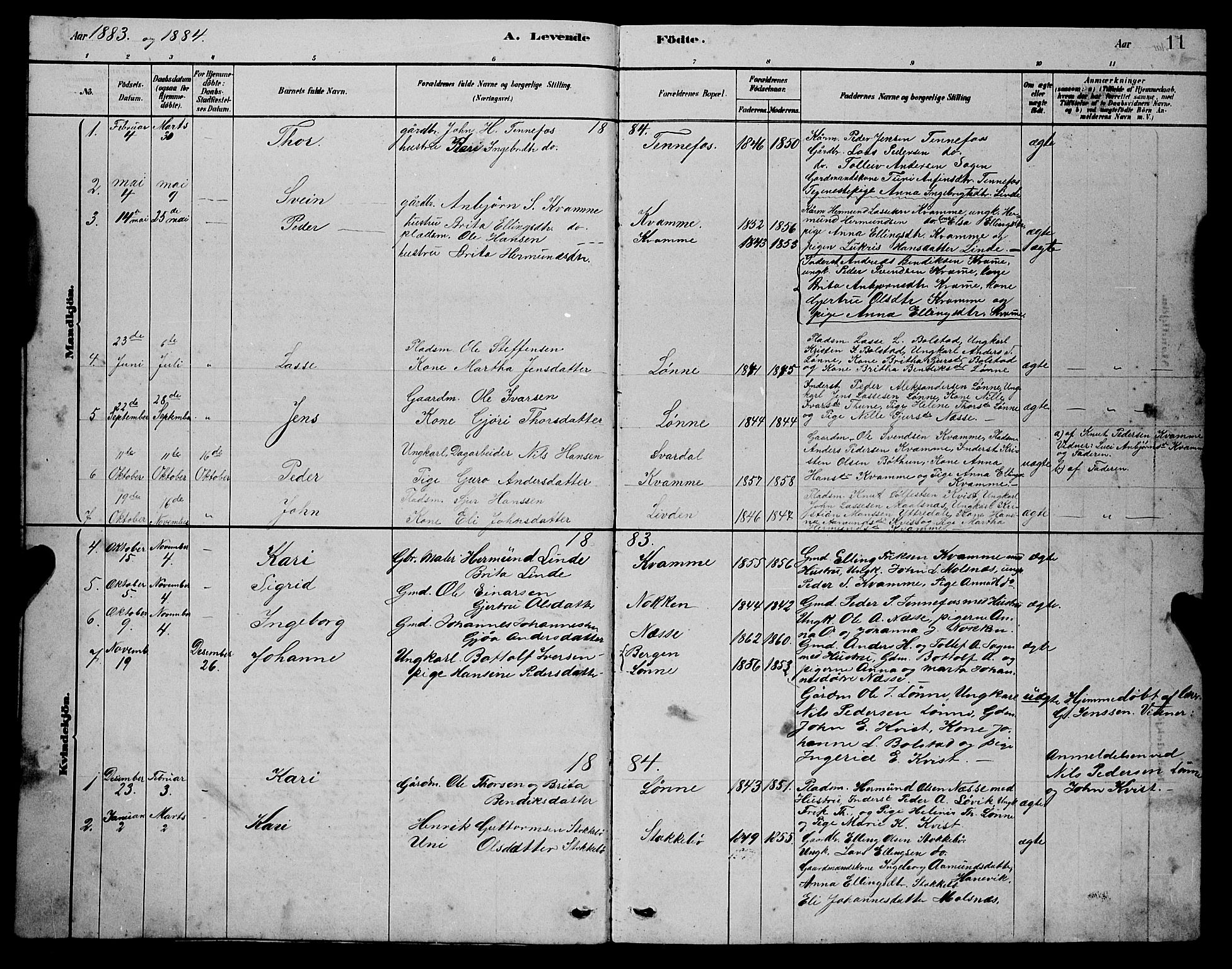 Balestrand sokneprestembete, AV/SAB-A-79601/H/Hab/Habc/L0002: Parish register (copy) no. C 2, 1878-1895, p. 11