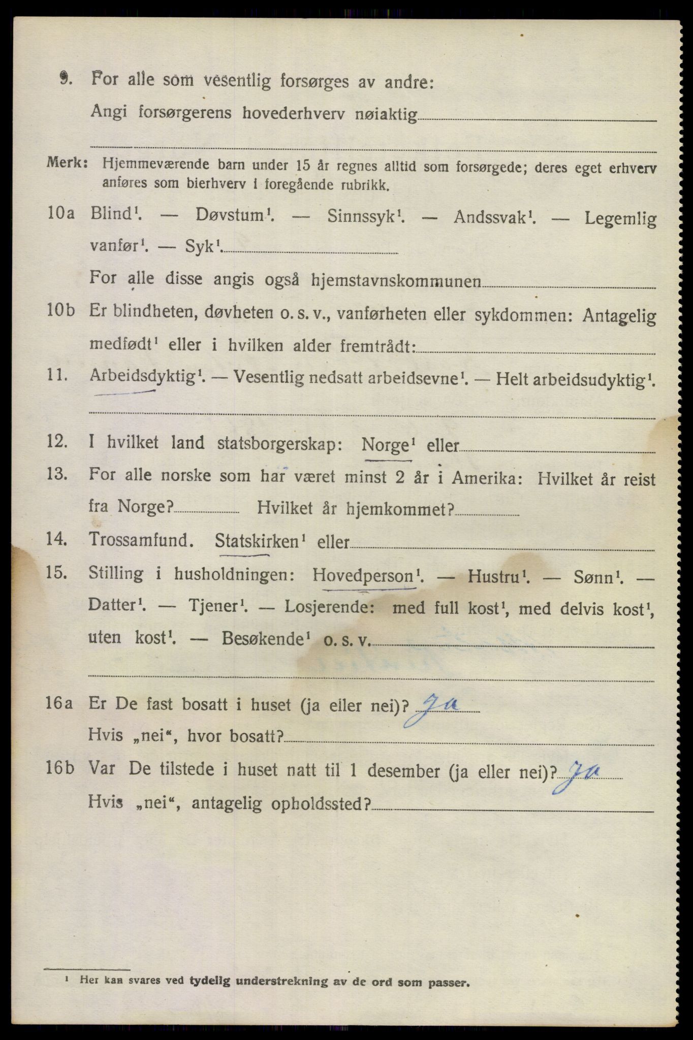 SAKO, 1920 census for Hurum, 1920, p. 6209