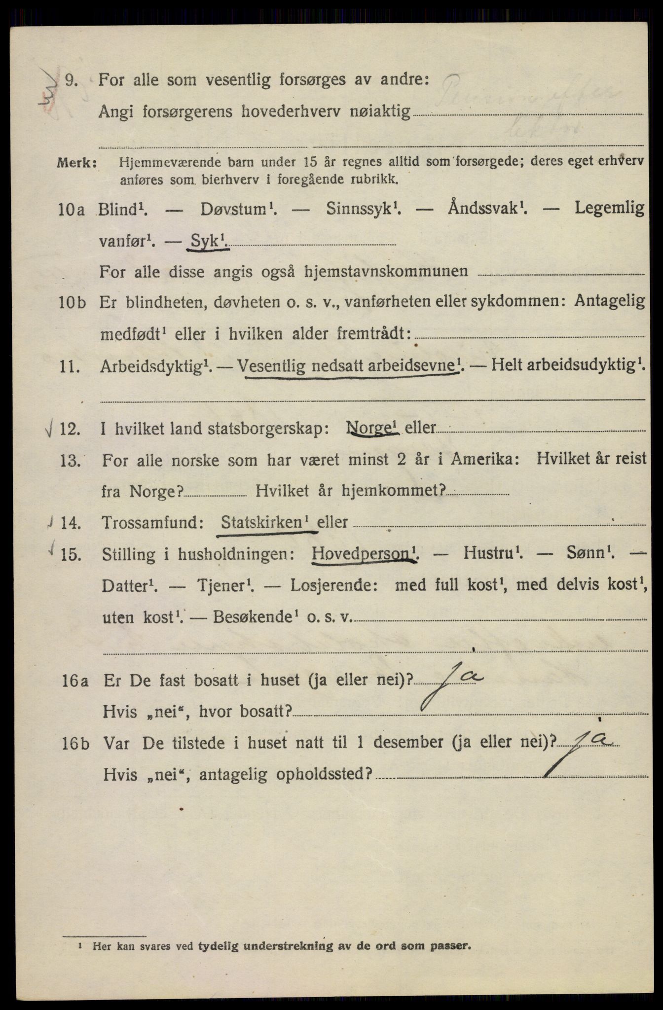 SAO, 1920 census for Kristiania, 1920, p. 271786