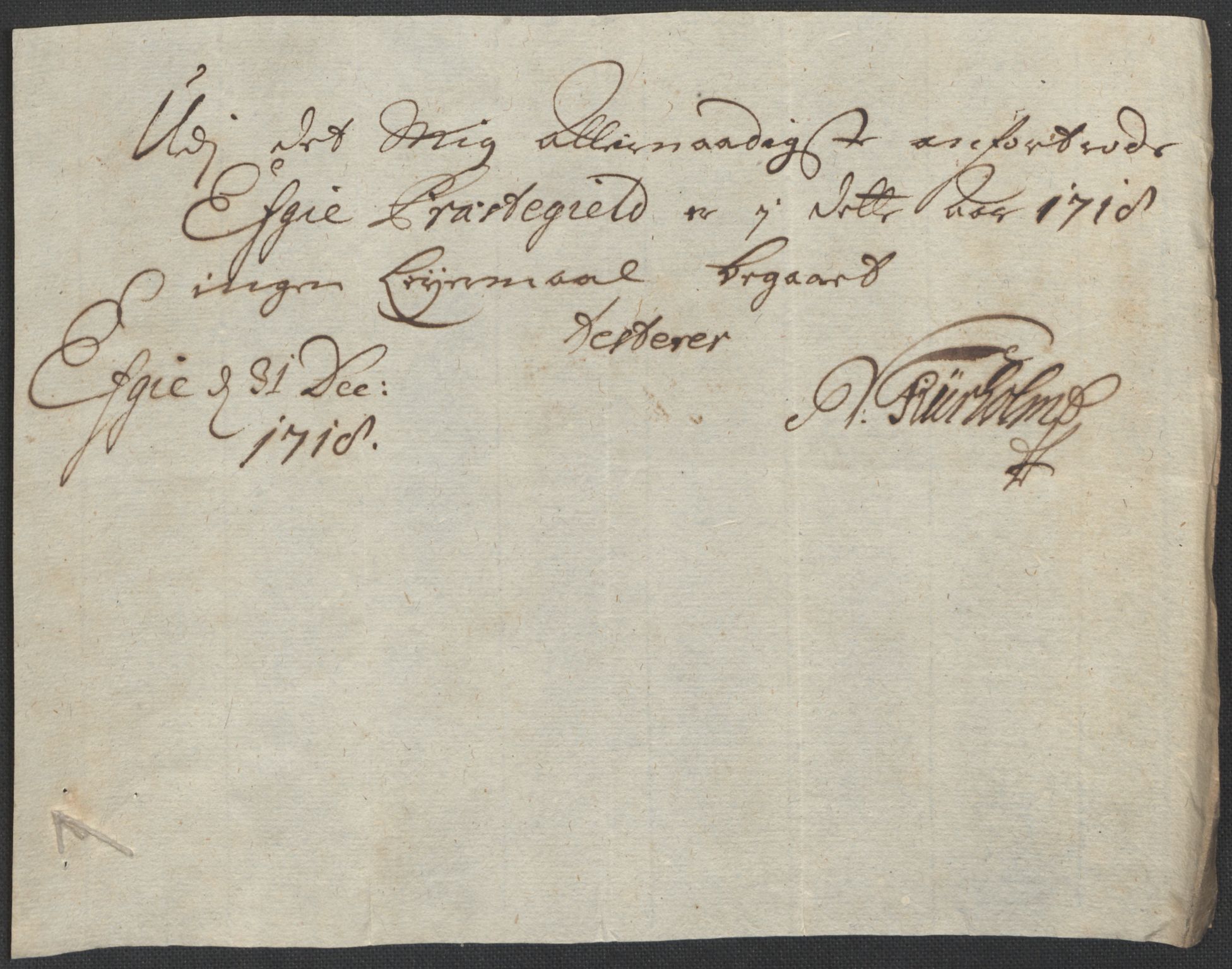 Rentekammeret inntil 1814, Reviderte regnskaper, Fogderegnskap, AV/RA-EA-4092/R40/L2453: Fogderegnskap Råbyggelag, 1718-1719, p. 103