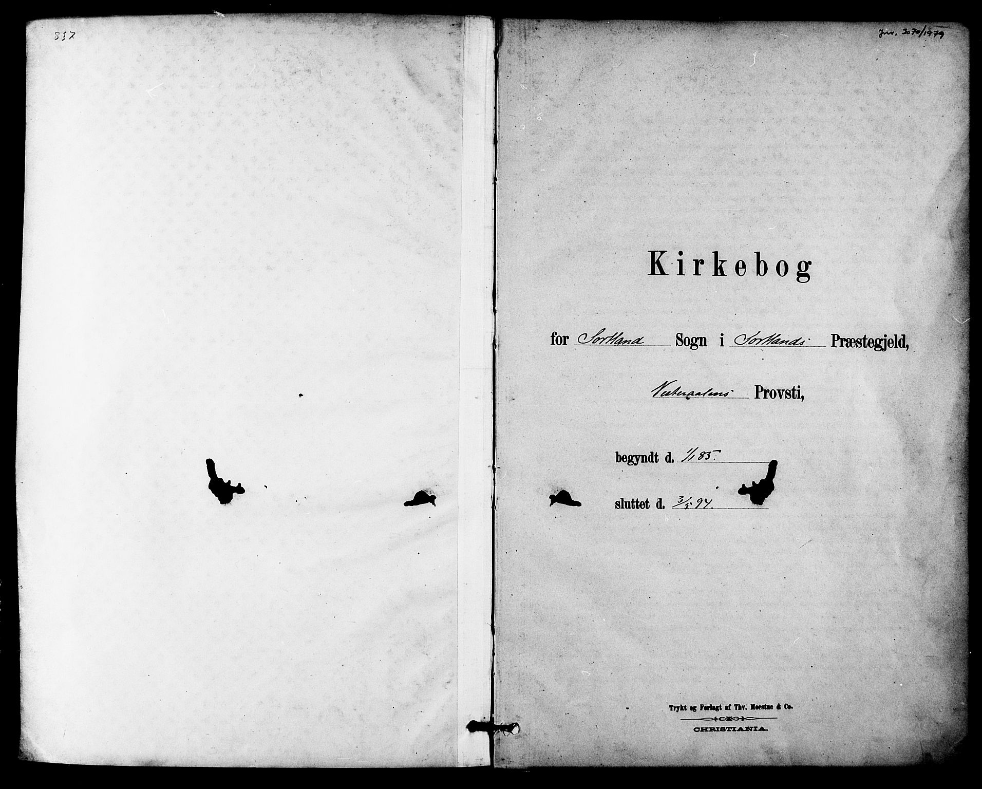 Ministerialprotokoller, klokkerbøker og fødselsregistre - Nordland, SAT/A-1459/895/L1371: Parish register (official) no. 895A06, 1885-1894