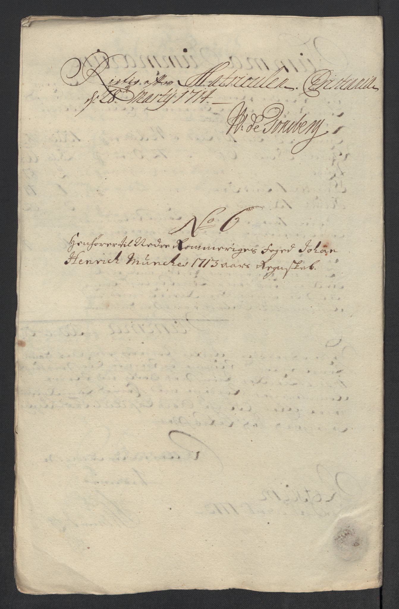 Rentekammeret inntil 1814, Reviderte regnskaper, Fogderegnskap, RA/EA-4092/R11/L0595: Fogderegnskap Nedre Romerike, 1713, p. 186