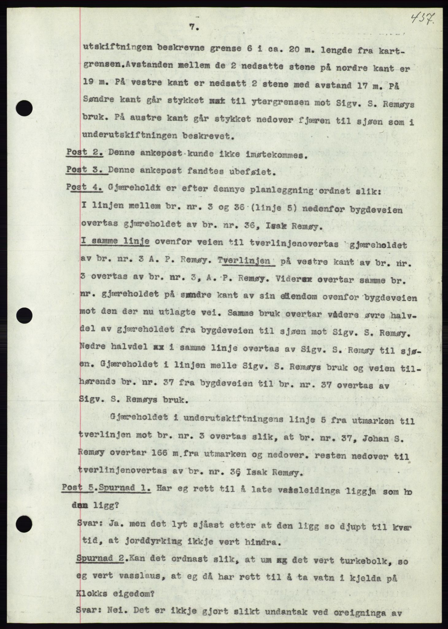 Søre Sunnmøre sorenskriveri, AV/SAT-A-4122/1/2/2C/L0064: Mortgage book no. 58, 1937-1938, Diary no: : 10/1938