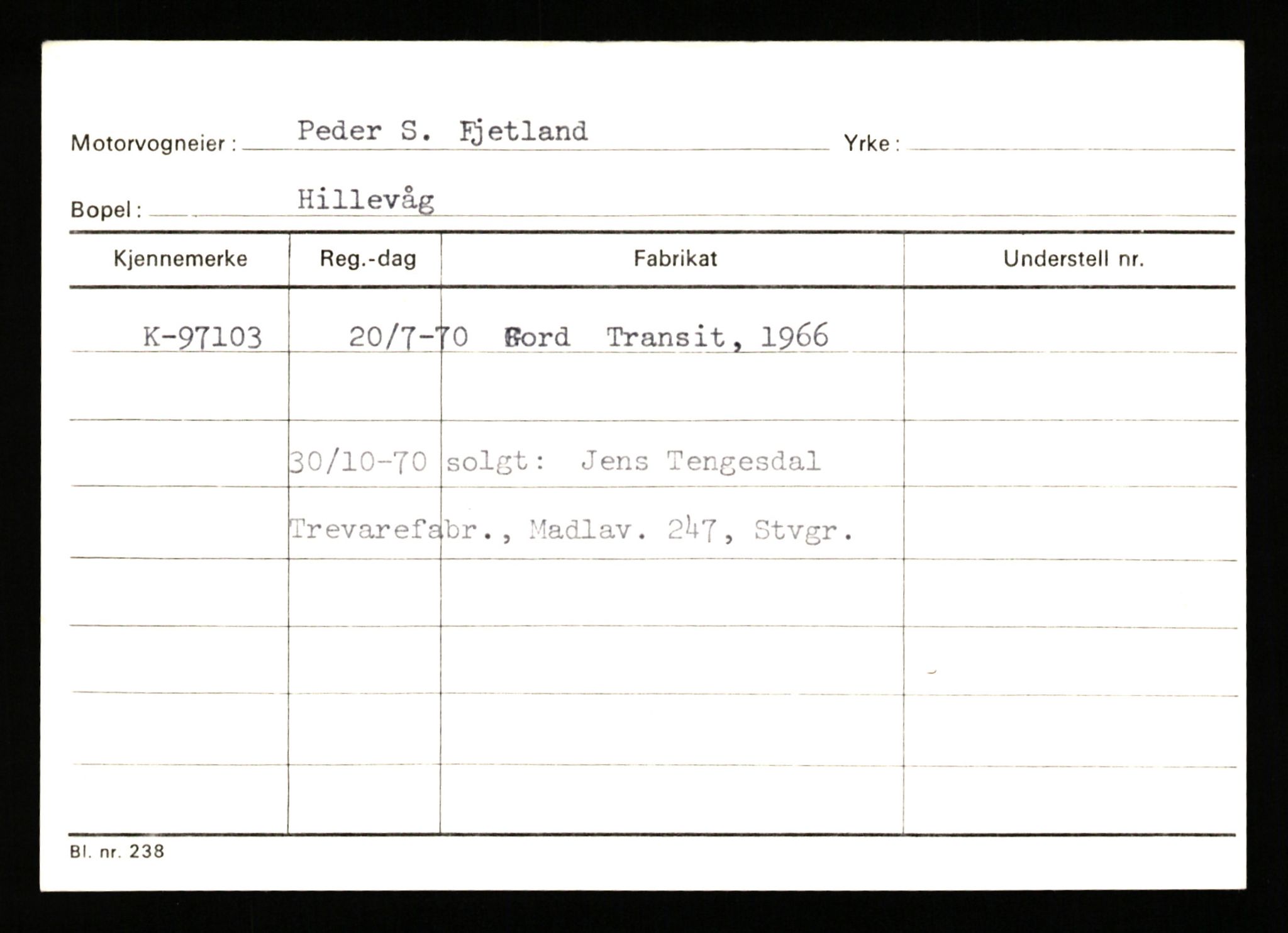 Stavanger trafikkstasjon, AV/SAST-A-101942/0/G/L0008: Registreringsnummer: 67519 - 84533, 1930-1971, p. 2298