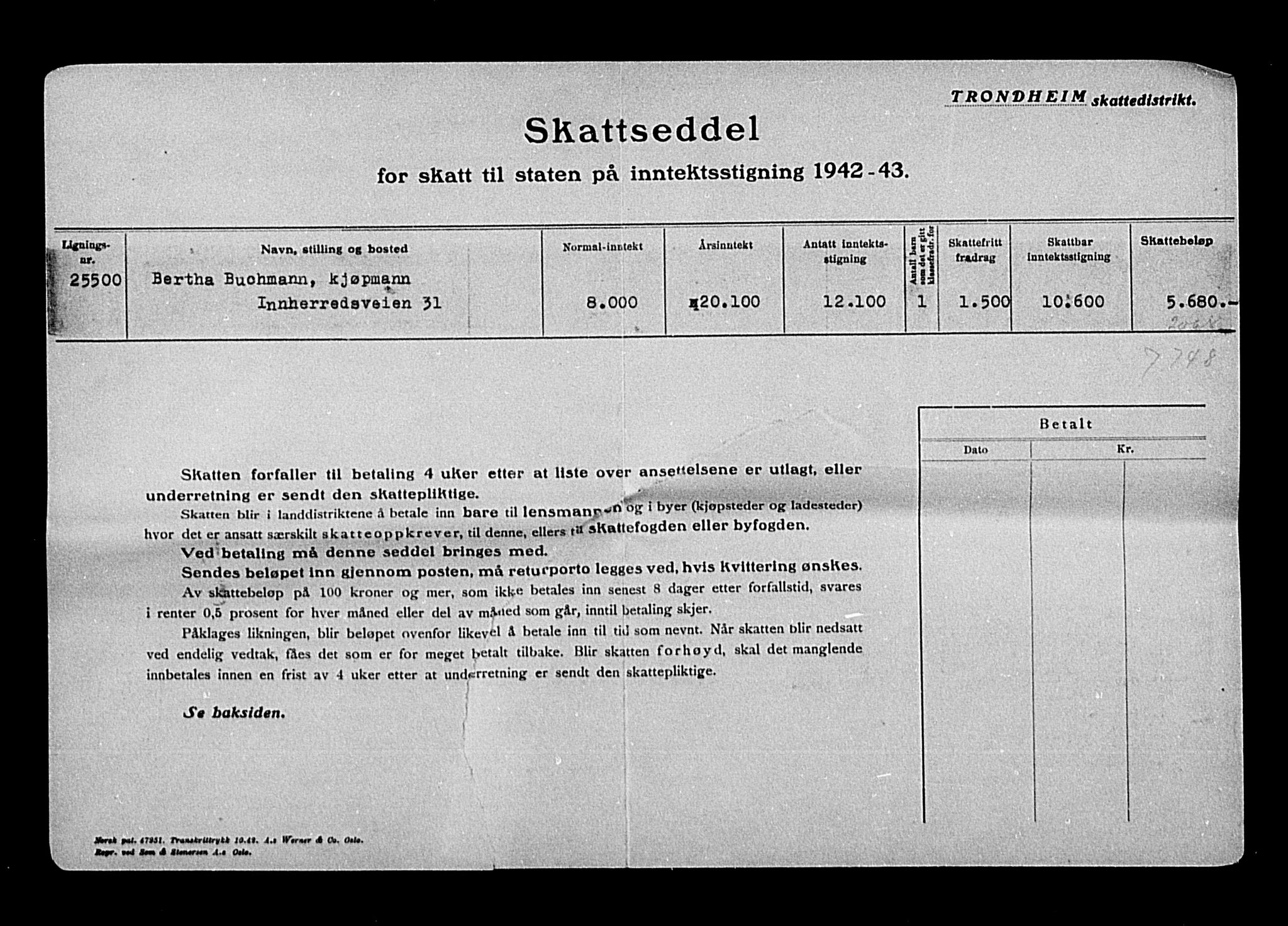 Justisdepartementet, Tilbakeføringskontoret for inndratte formuer, RA/S-1564/H/Hc/Hca/L0893: --, 1945-1947, p. 457