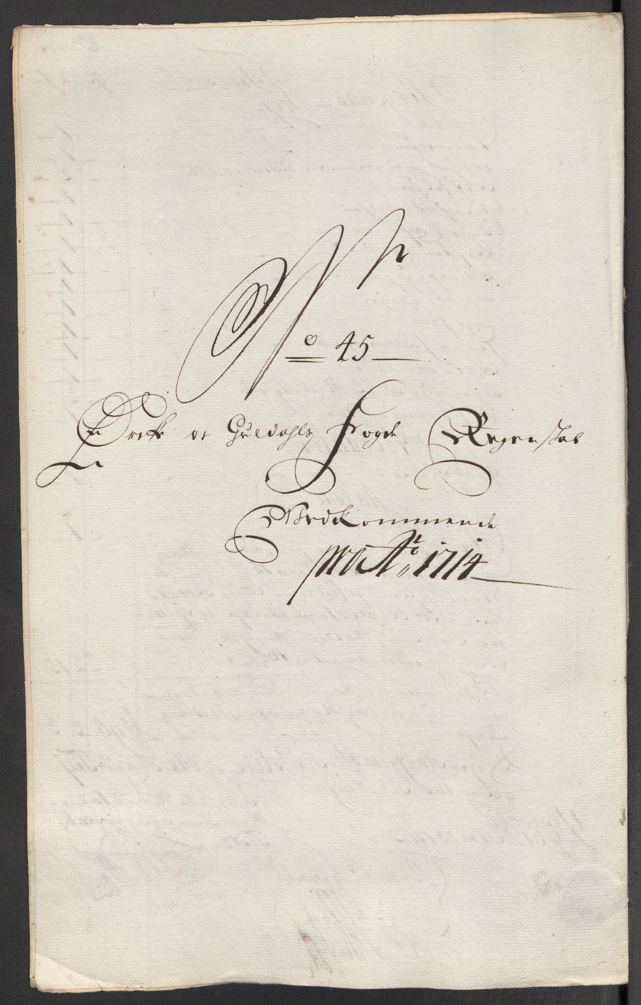 Rentekammeret inntil 1814, Reviderte regnskaper, Fogderegnskap, RA/EA-4092/R60/L3965: Fogderegnskap Orkdal og Gauldal, 1714, p. 368