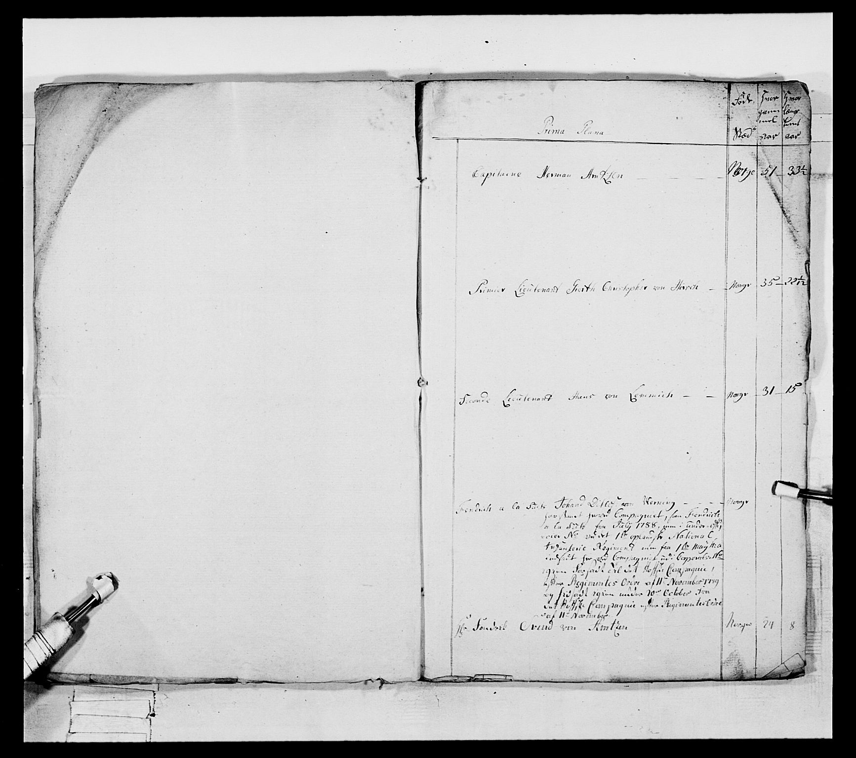 Generalitets- og kommissariatskollegiet, Det kongelige norske kommissariatskollegium, AV/RA-EA-5420/E/Eh/L0061: 1. Opplandske nasjonale infanteriregiment, 1789, p. 646