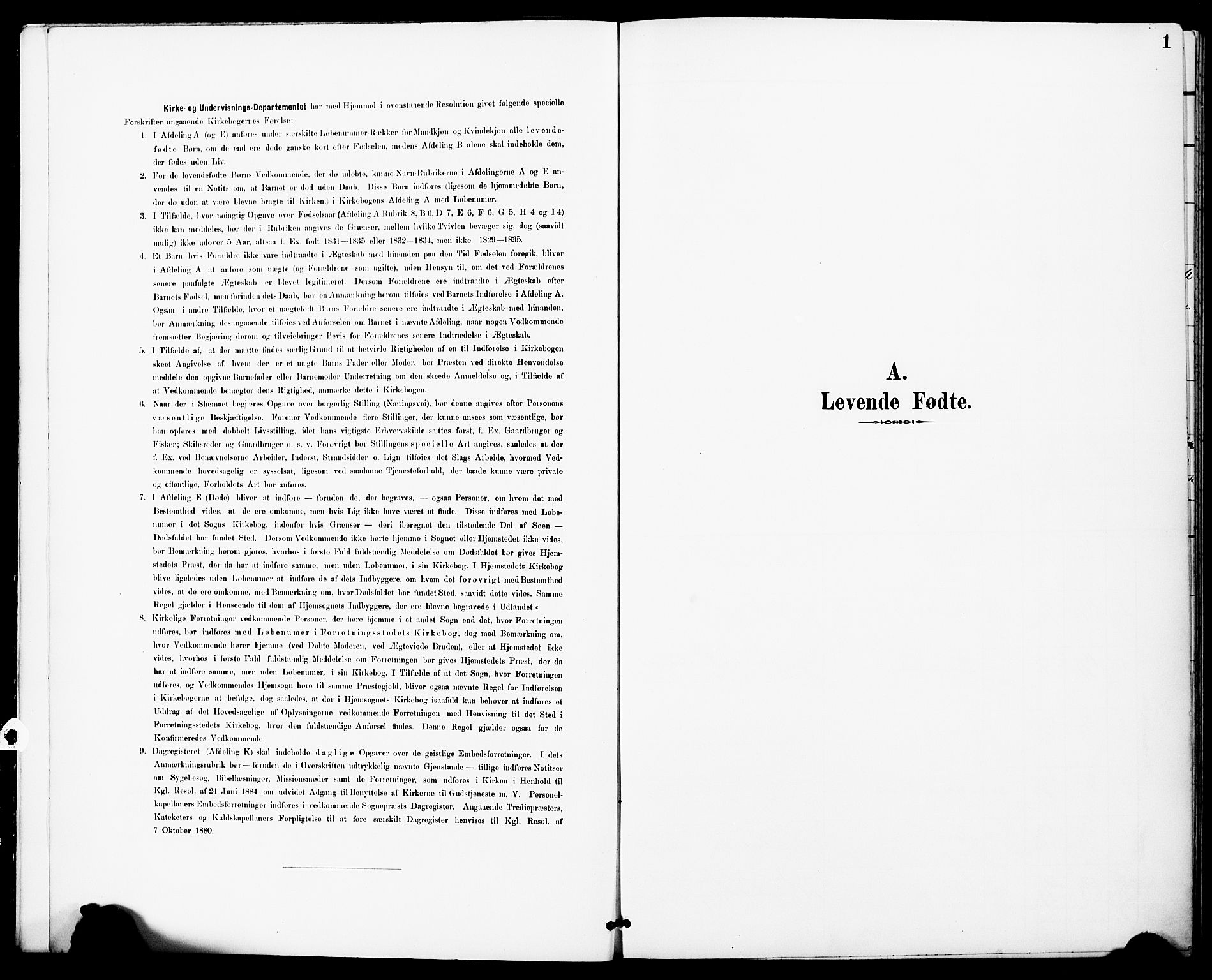 Ministerialprotokoller, klokkerbøker og fødselsregistre - Sør-Trøndelag, SAT/A-1456/683/L0948: Parish register (official) no. 683A01, 1891-1902, p. 1