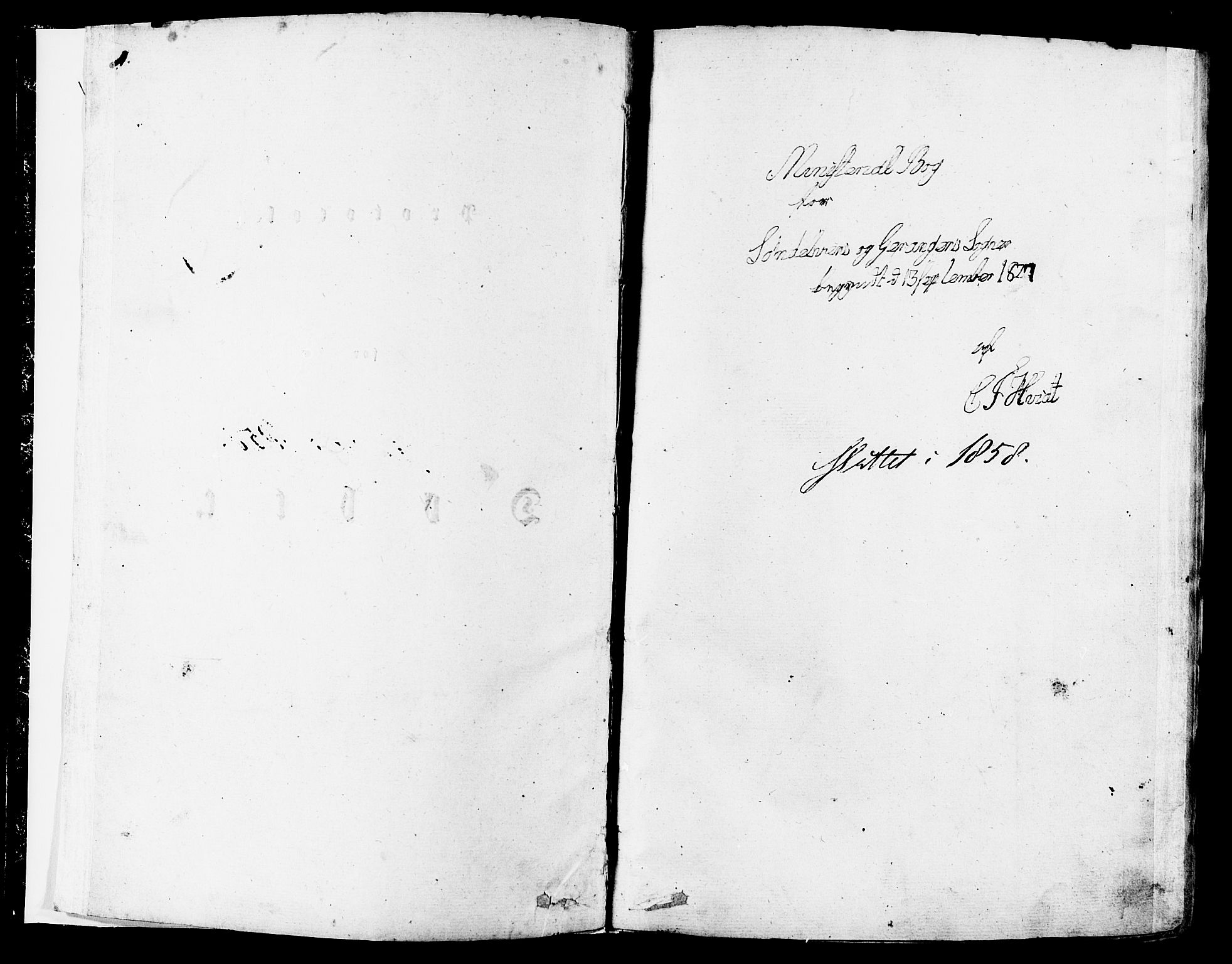 Ministerialprotokoller, klokkerbøker og fødselsregistre - Møre og Romsdal, SAT/A-1454/517/L0221: Parish register (official) no. 517A01, 1827-1858