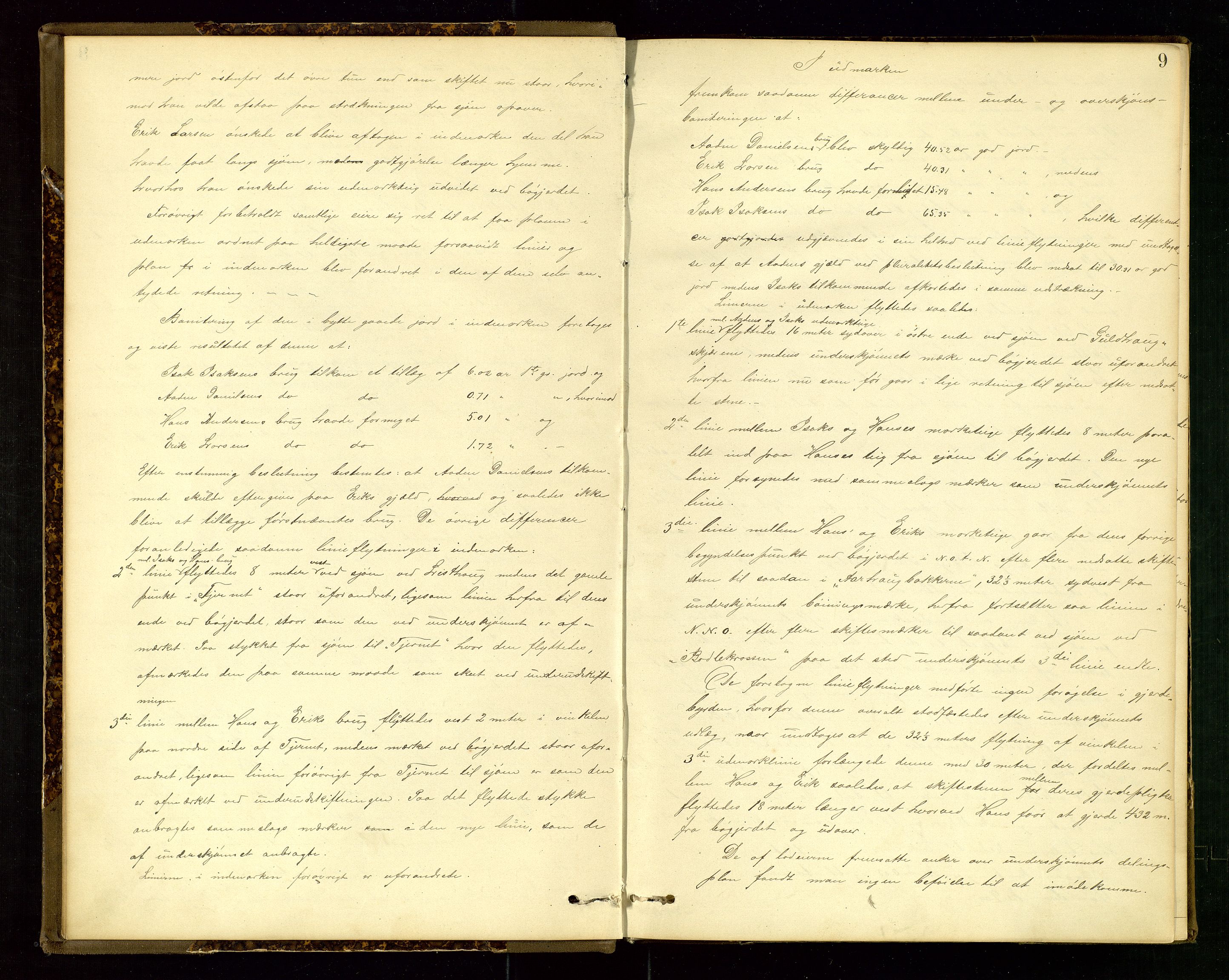 Rogaland jordskifterett, AV/SAST-A-102426/Oa/L0056: Forhandlingsprotokoll, 1884-1908, p. 9