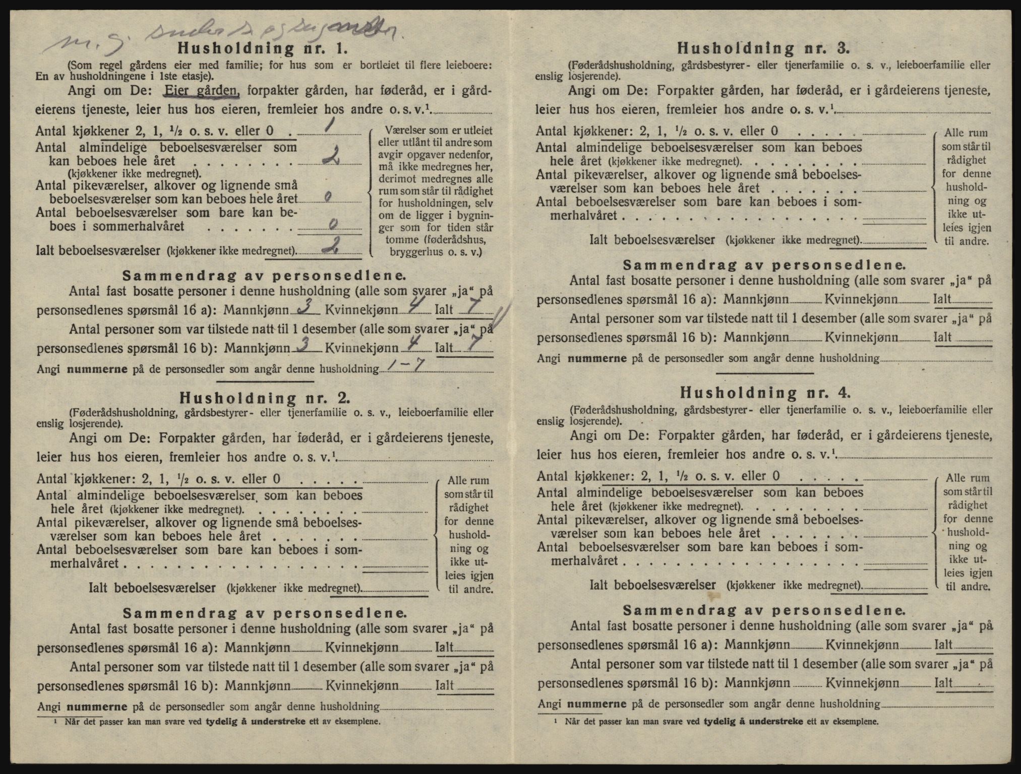 SAO, 1920 census for Glemmen, 1920, p. 2798