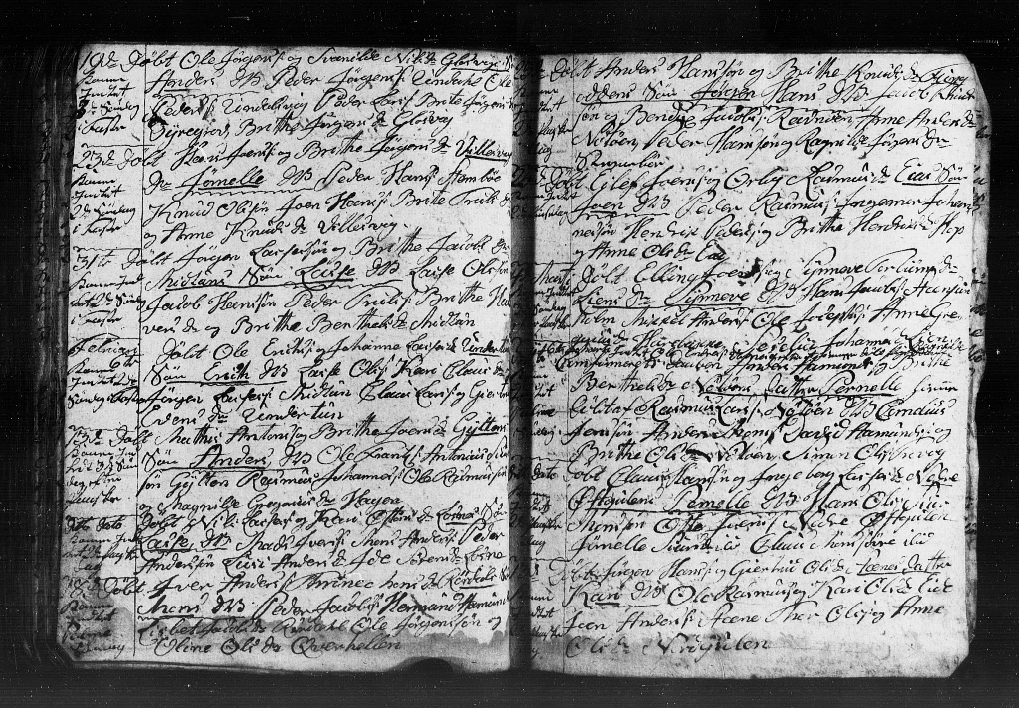 Gulen sokneprestembete, AV/SAB-A-80201/H/Hab: Parish register (copy) no. A 2, 1791-1814