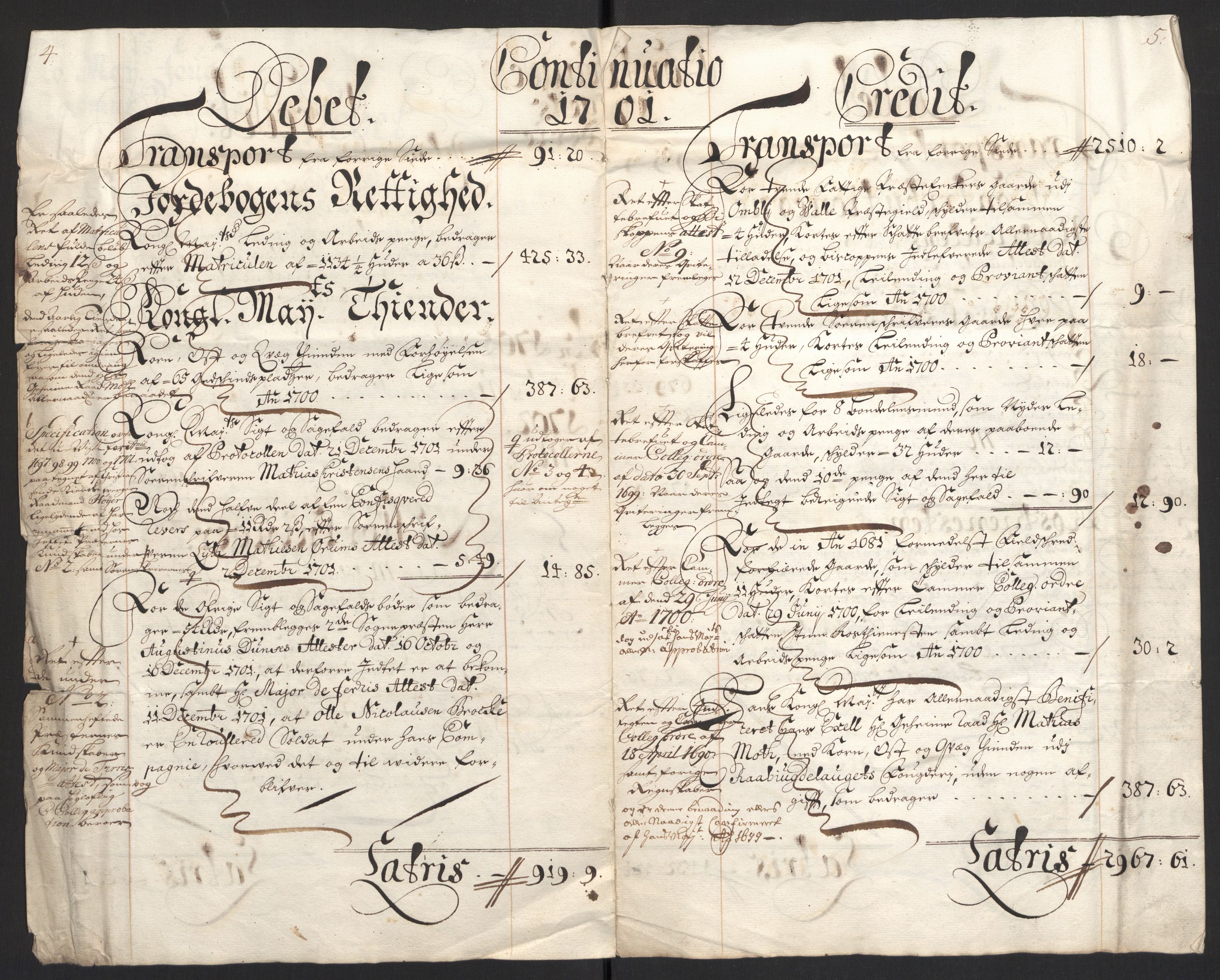 Rentekammeret inntil 1814, Reviderte regnskaper, Fogderegnskap, AV/RA-EA-4092/R40/L2446: Fogderegnskap Råbyggelag, 1700-1702, p. 158