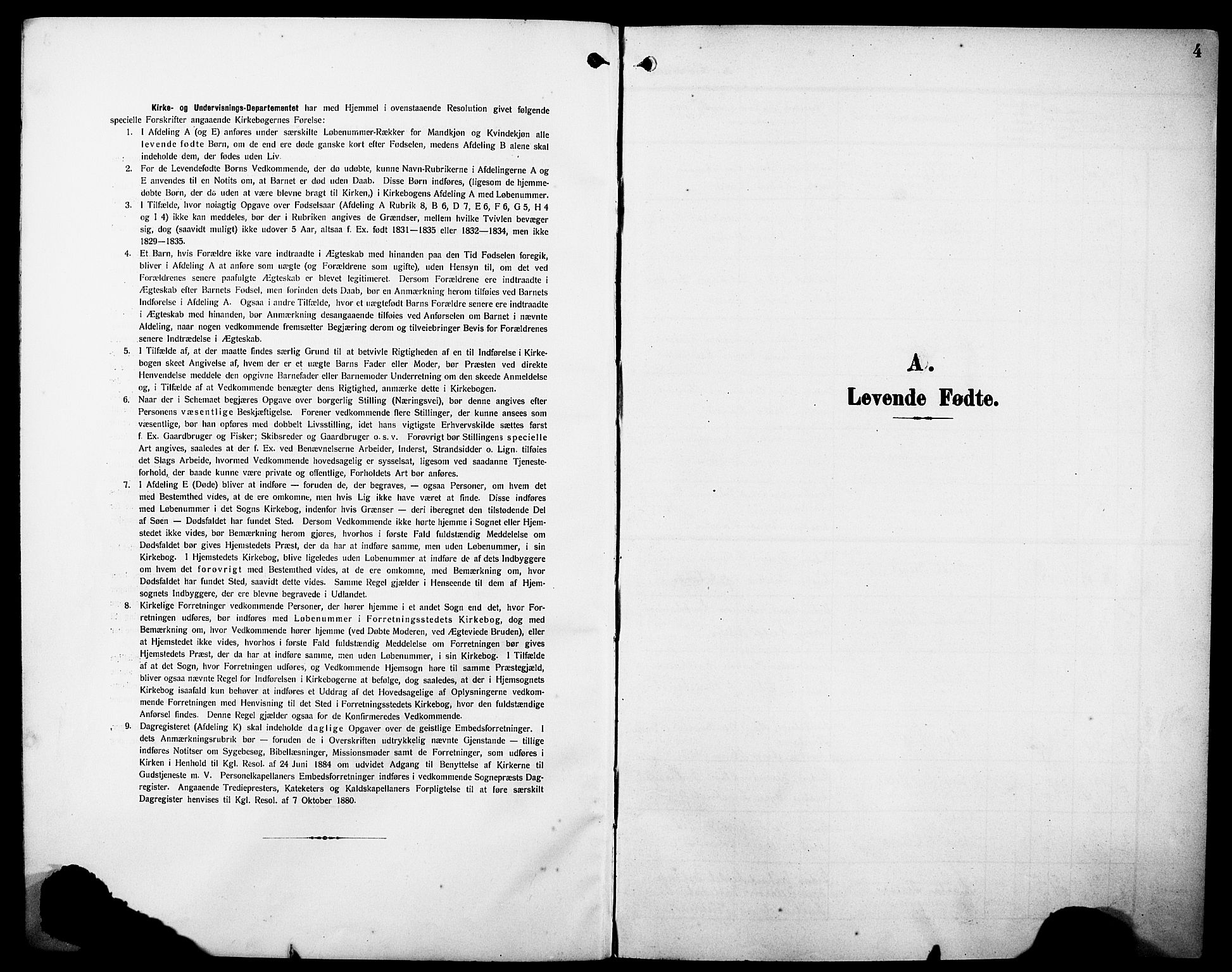 Tysnes sokneprestembete, SAB/A-78601/H/Hab: Parish register (copy) no. C 3, 1908-1924, p. 4