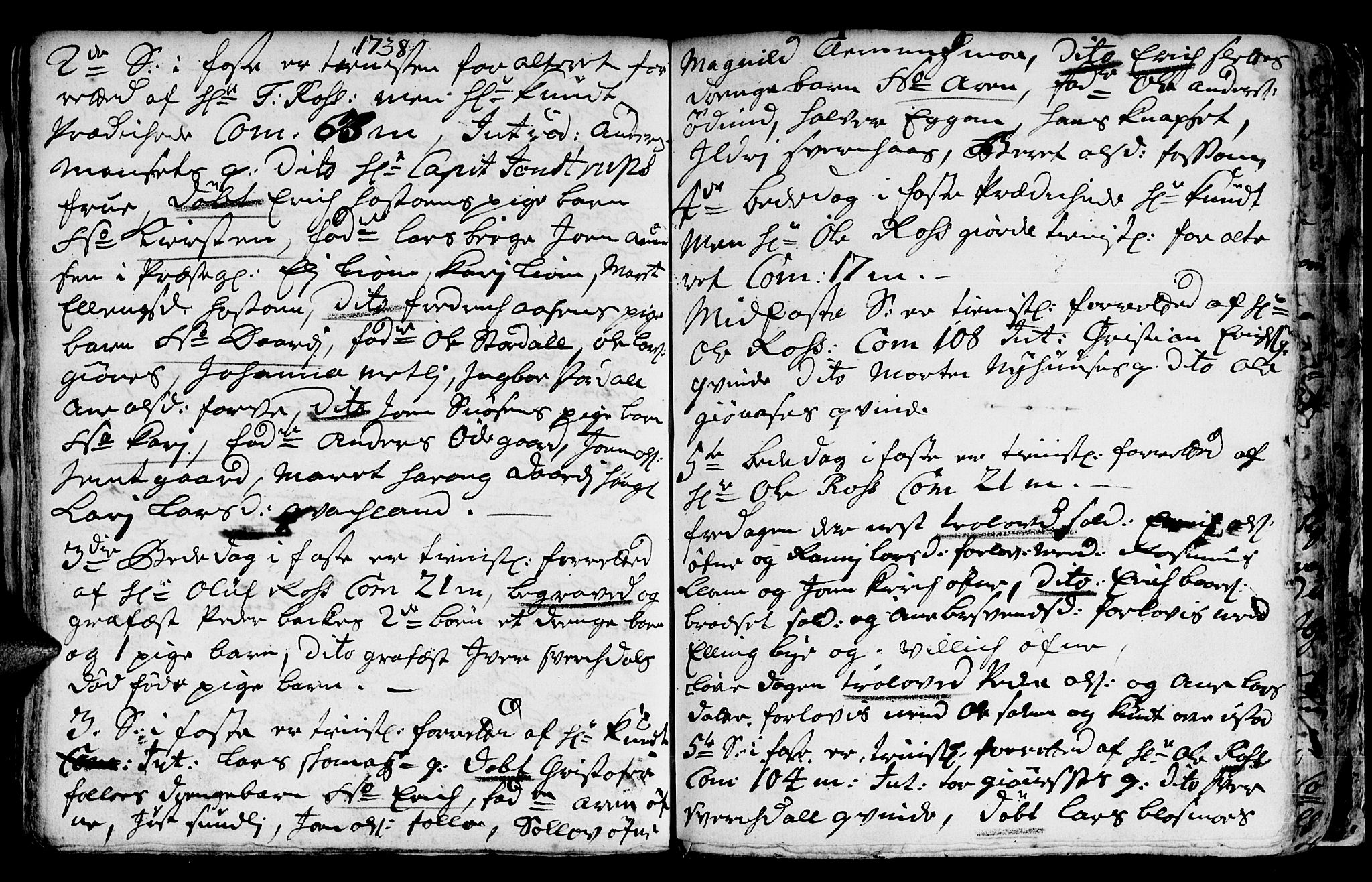 Ministerialprotokoller, klokkerbøker og fødselsregistre - Sør-Trøndelag, AV/SAT-A-1456/668/L0812: Parish register (copy) no. 668C01, 1715-1742