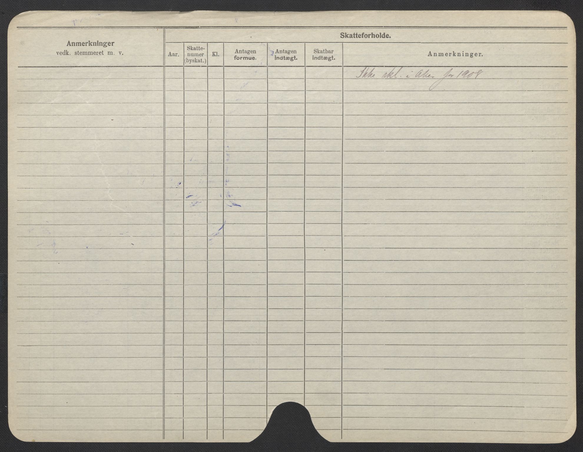 Oslo folkeregister, Registerkort, SAO/A-11715/F/Fa/Fac/L0025: Kvinner, 1906-1914, p. 374b