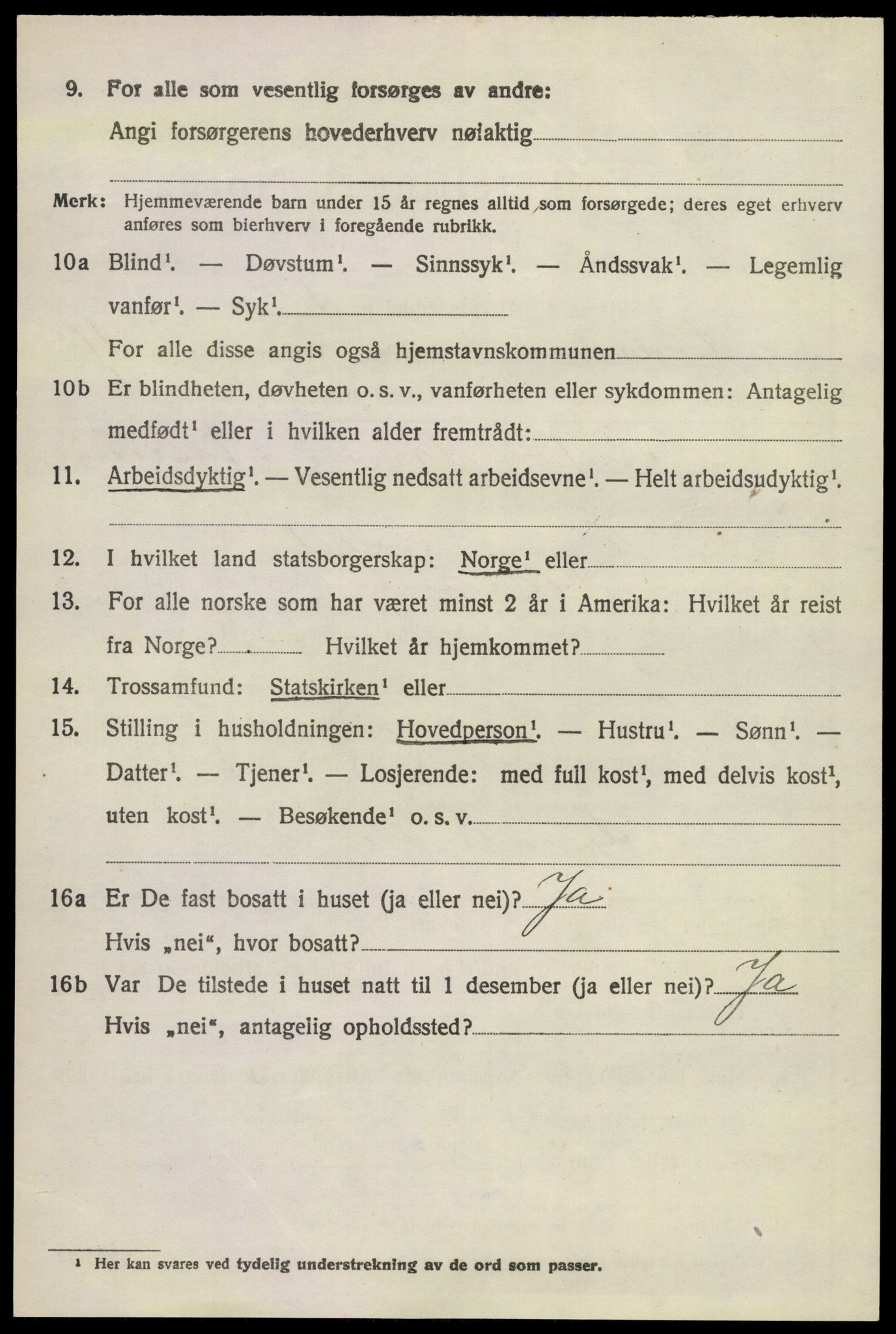 SAKO, 1920 census for Hedrum, 1920, p. 7952