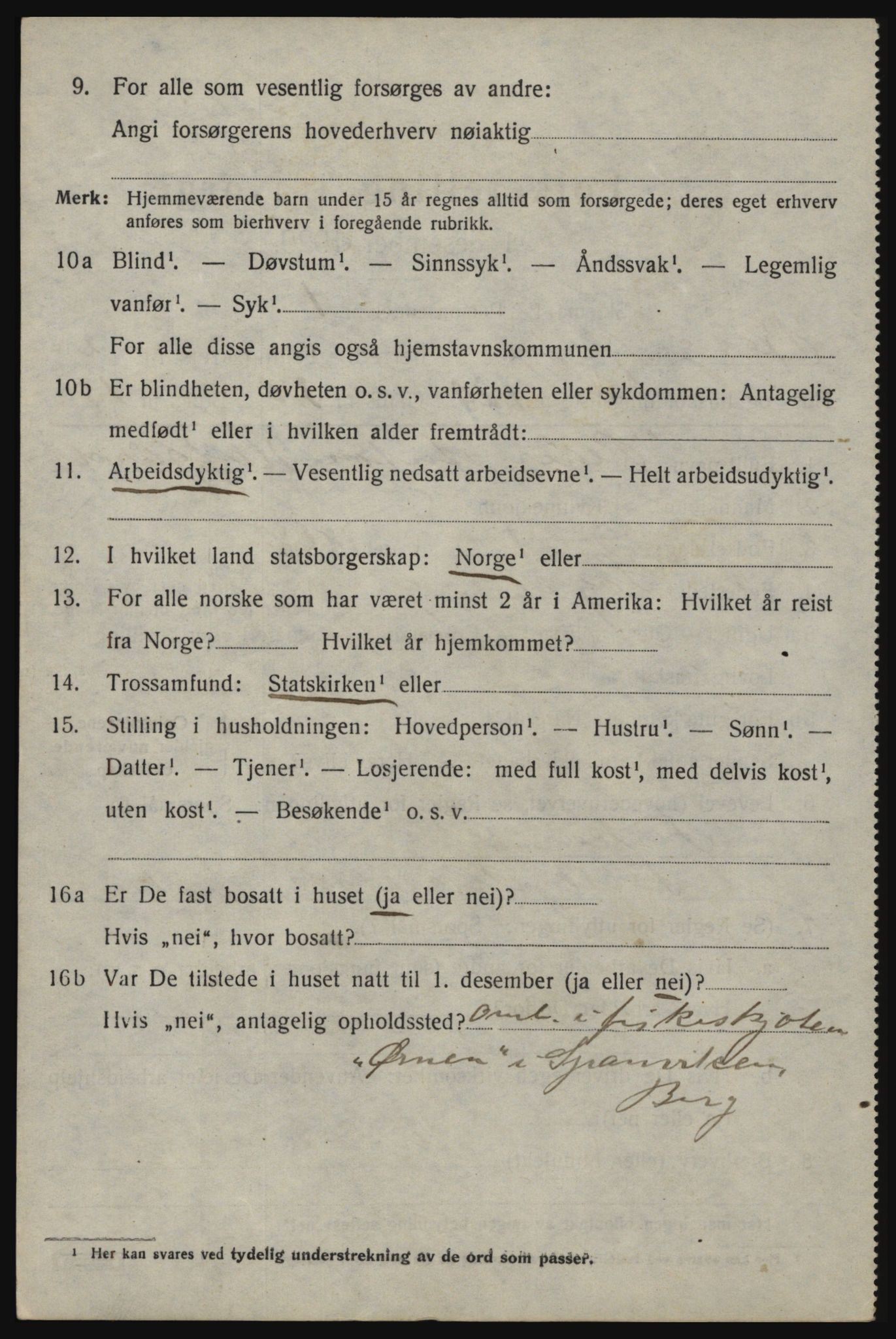 SAO, 1920 census for Berg, 1920, p. 4752