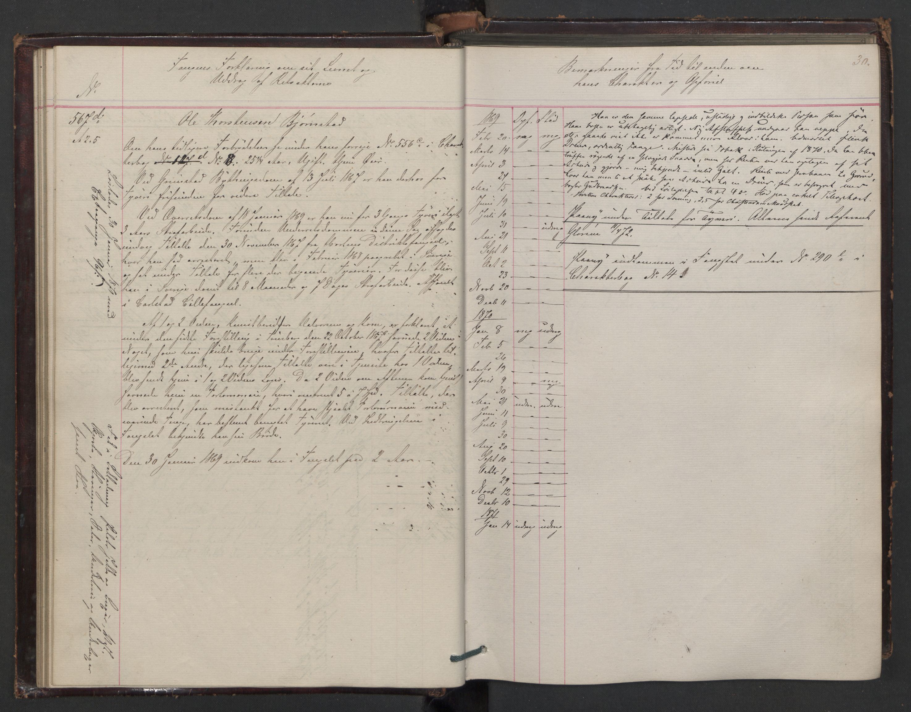 Botsfengslet, AV/RA-S-1539/D/Db/Dbb/L0012: 538d - 838d, 1868-1870, p. 30