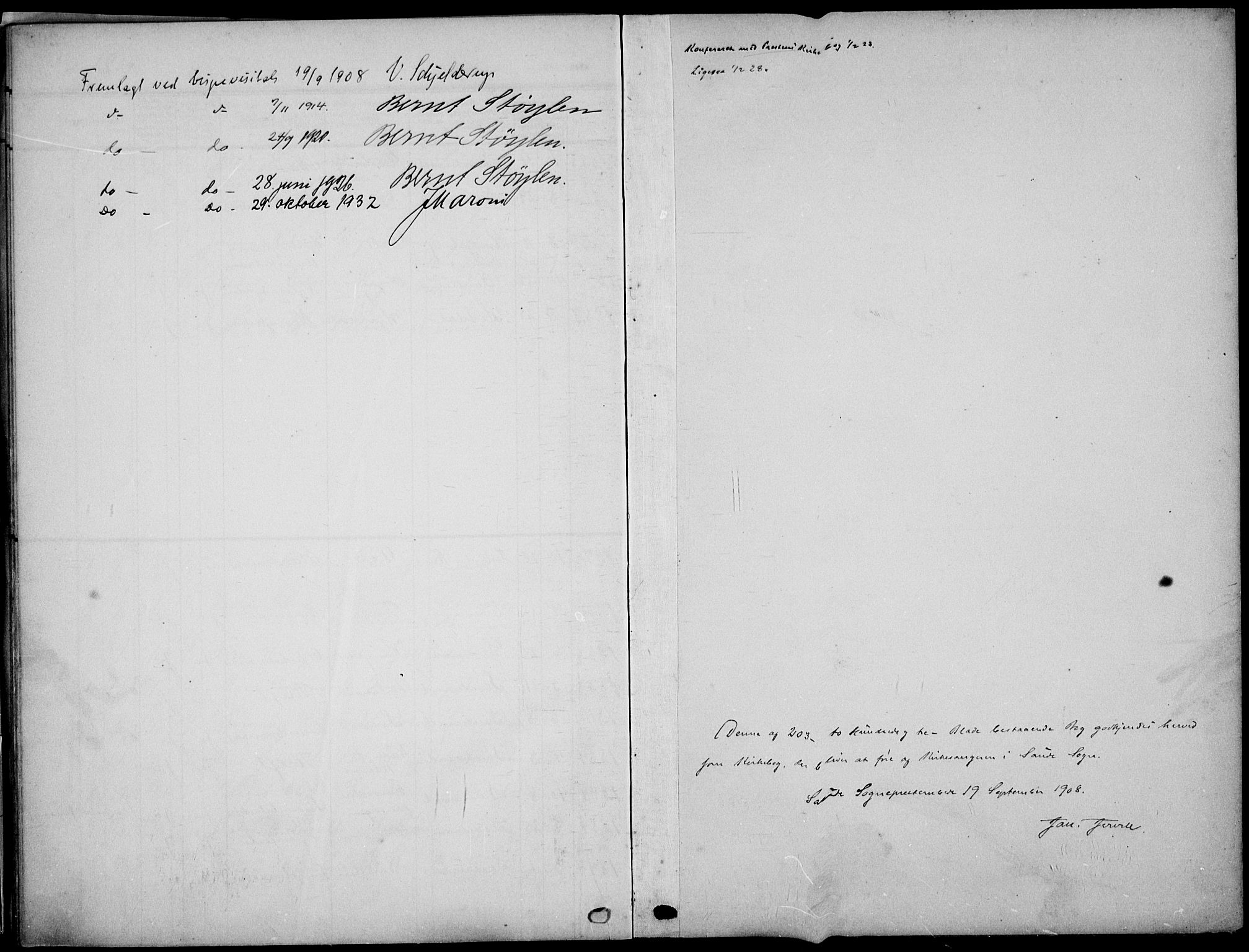 Sauherad kirkebøker, AV/SAKO-A-298/G/Ga/L0004a: Parish register (copy) no. I 4a, 1906-1934