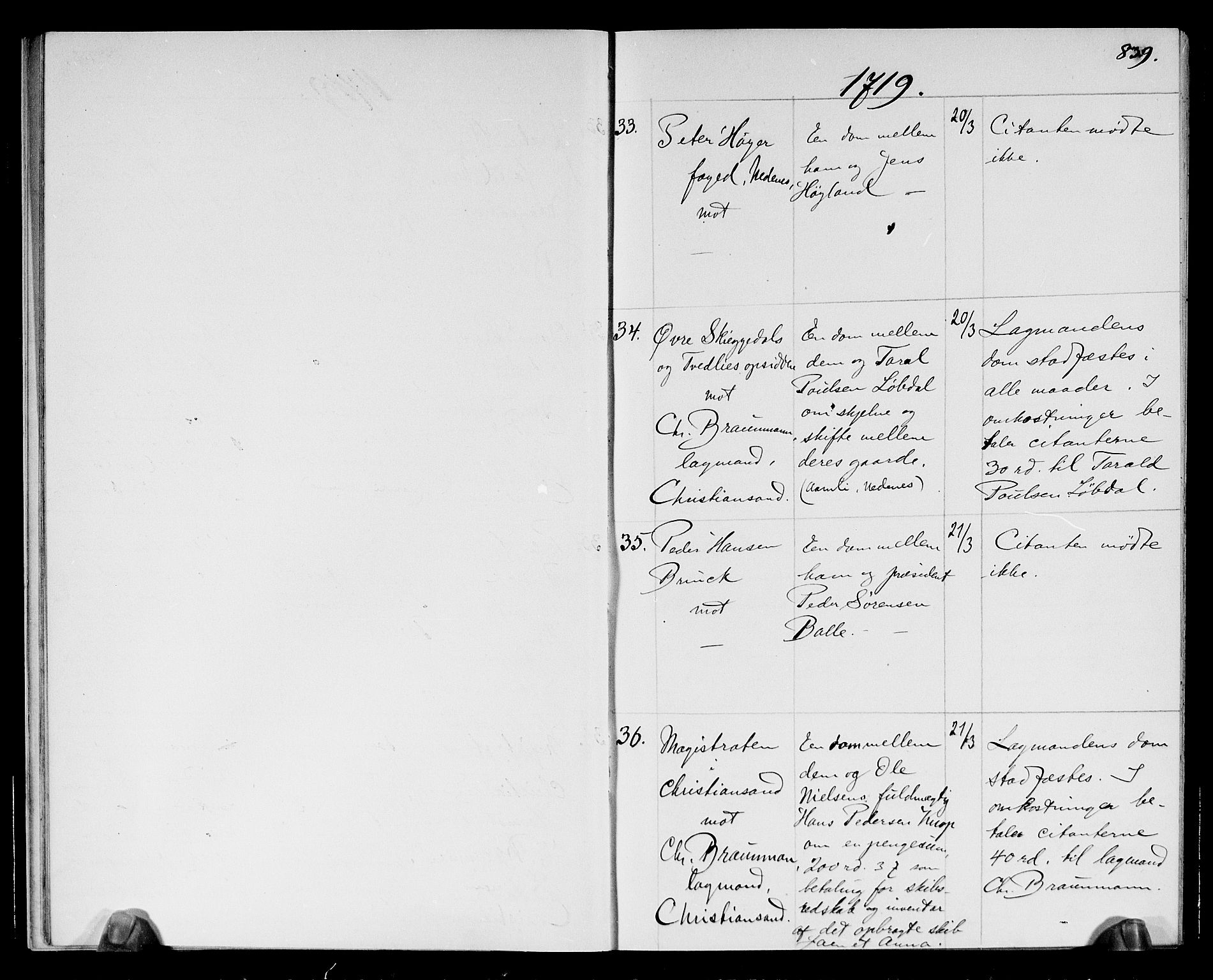 Overhoffretten 1667-1797, AV/RA-EA-2884, 1719-1728, p. 839