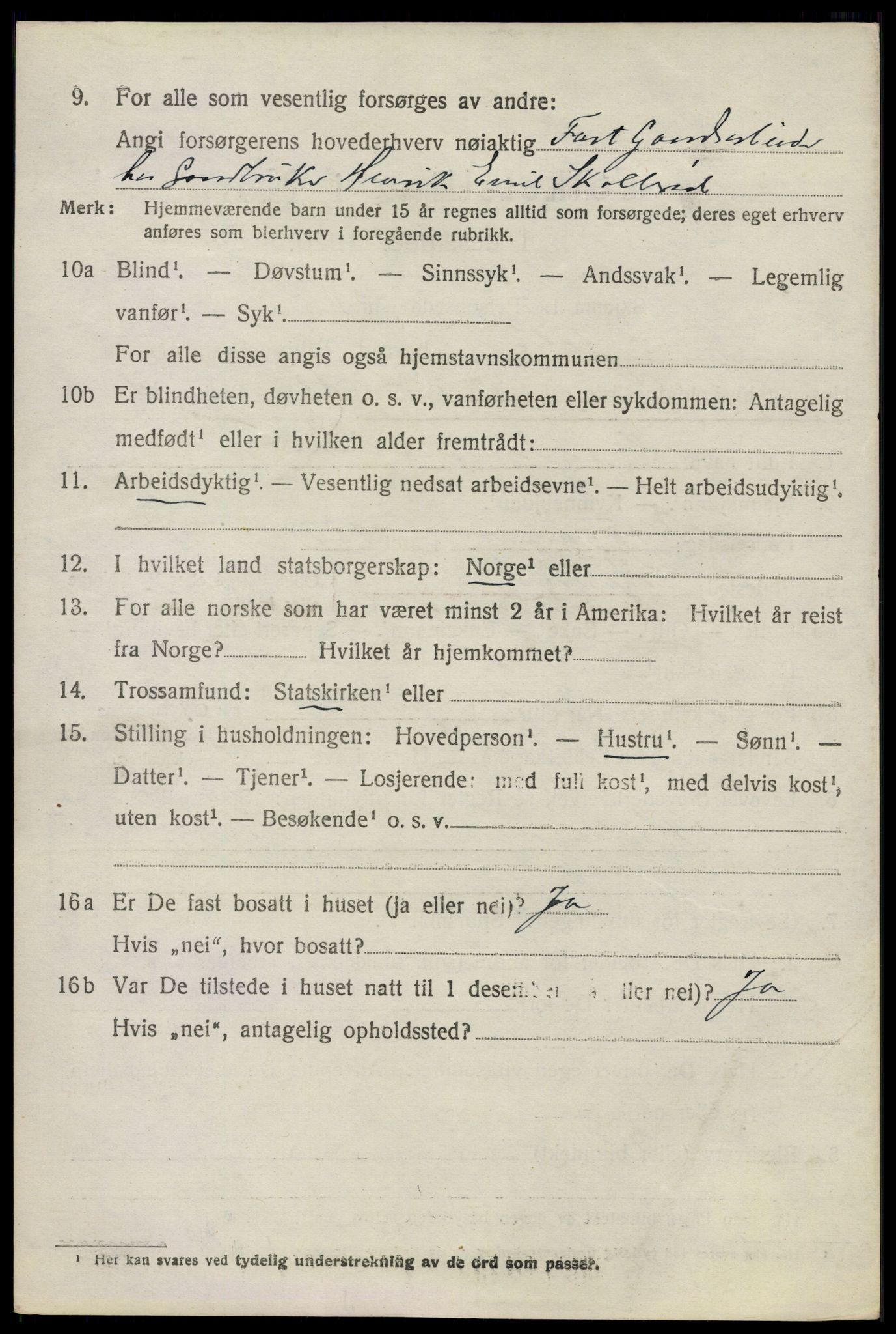 SAO, 1920 census for Moss land district, 1920, p. 6662