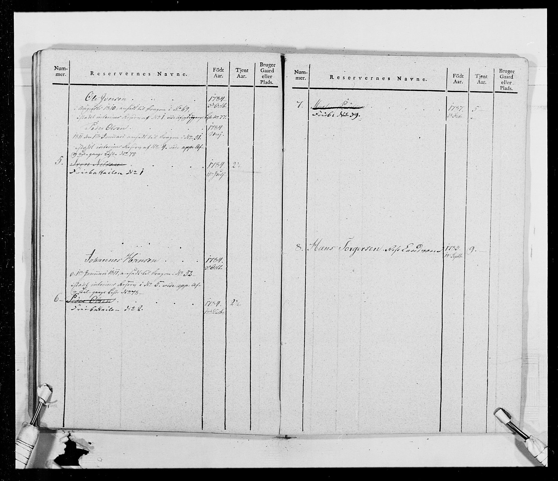 Generalitets- og kommissariatskollegiet, Det kongelige norske kommissariatskollegium, AV/RA-EA-5420/E/Eh/L0014: 3. Sønnafjelske dragonregiment, 1776-1813, p. 289