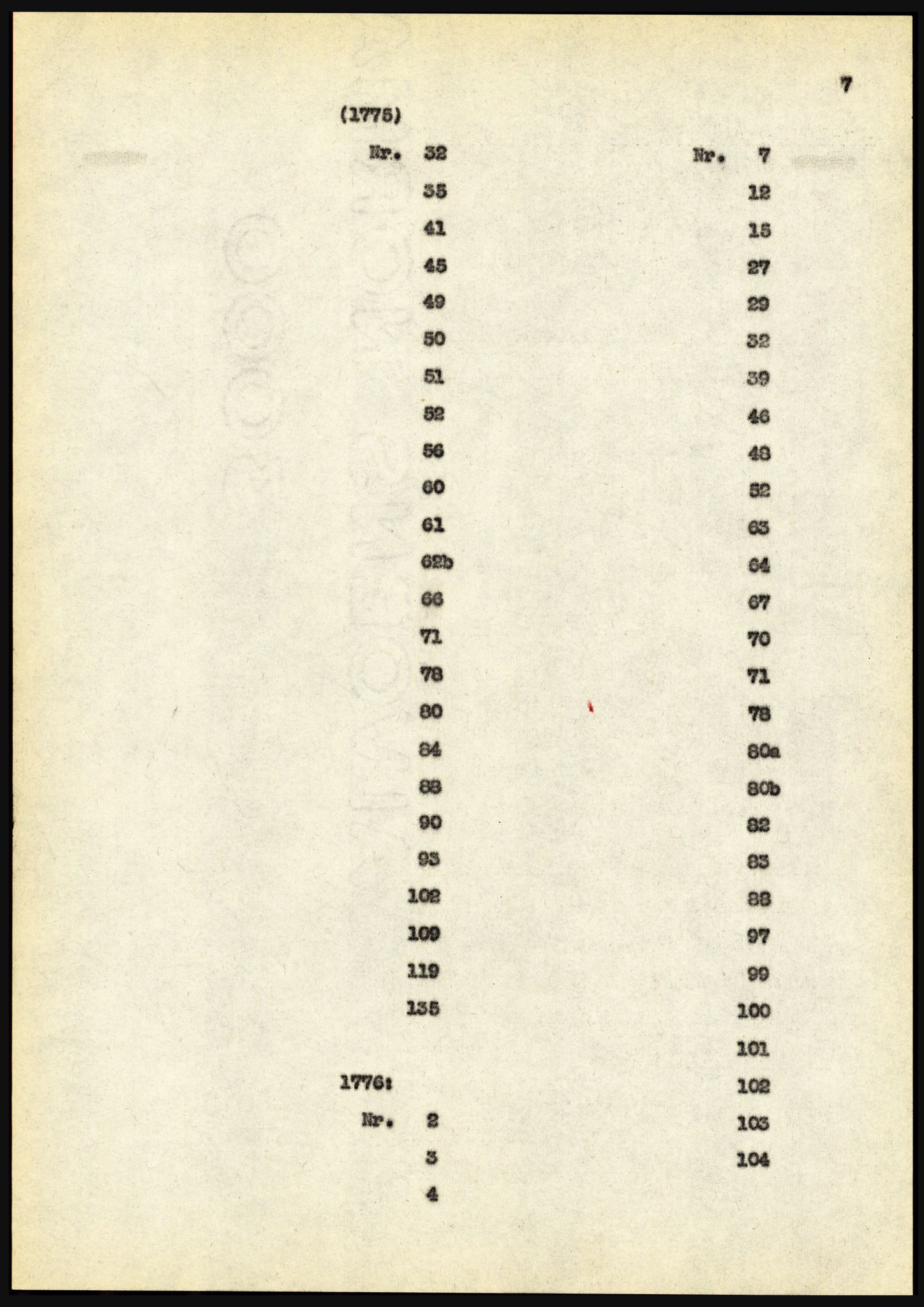 Riksarkivet, Seksjon for eldre arkiv og spesialsamlinger, AV/RA-EA-6797/H/Ha, 1953, p. 7