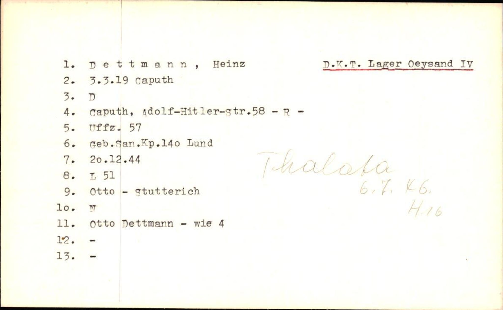 Hjemsendte tyskere , AV/RA-RAFA-6487/D/Db/L0009: Dethoff-Erfurth, 1945-1947, p. 9