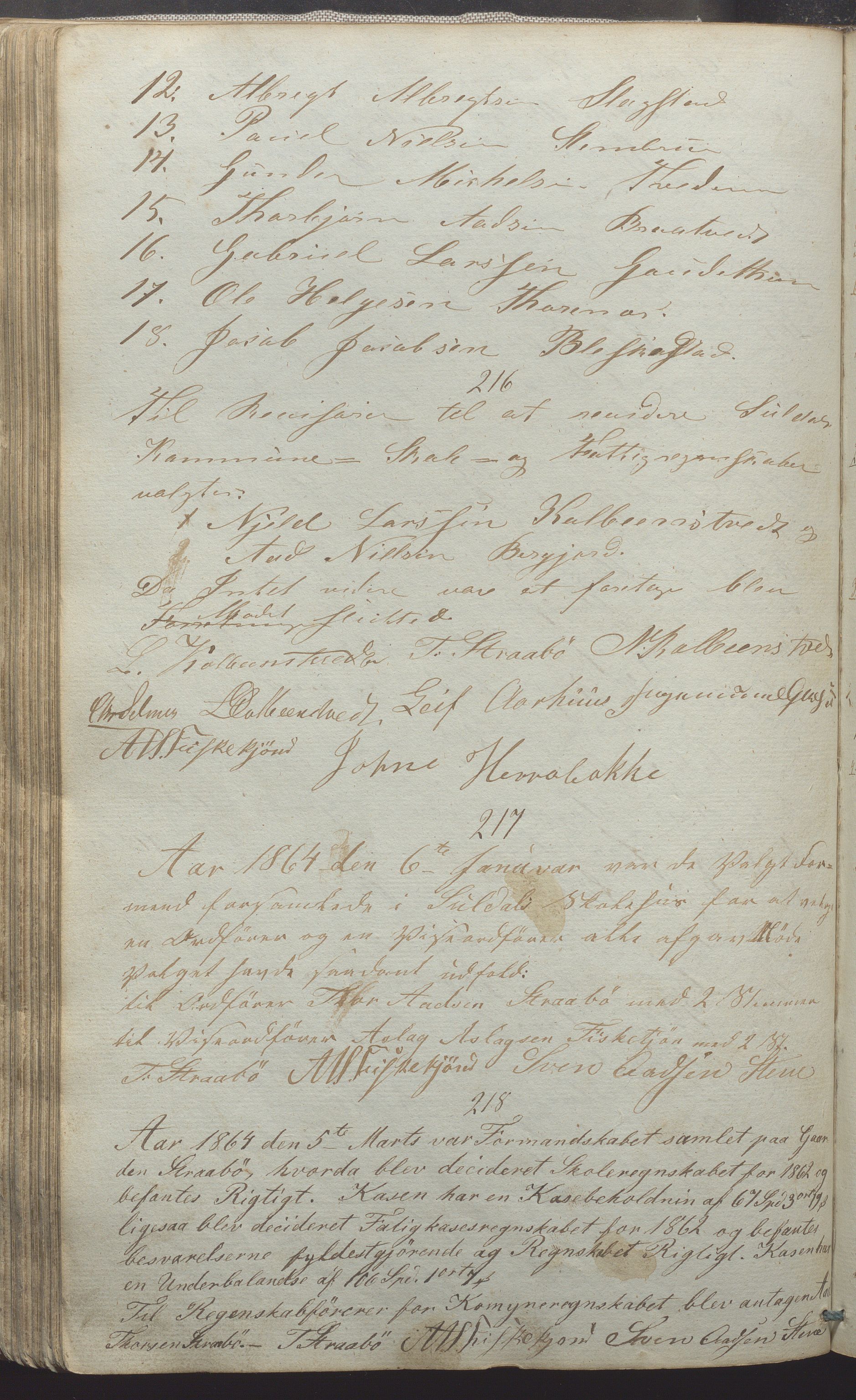 Suldal kommune - Formannskapet/Rådmannen, IKAR/K-101908/A/Aa/L0001: Møtebok, 1837-1876, p. 148b