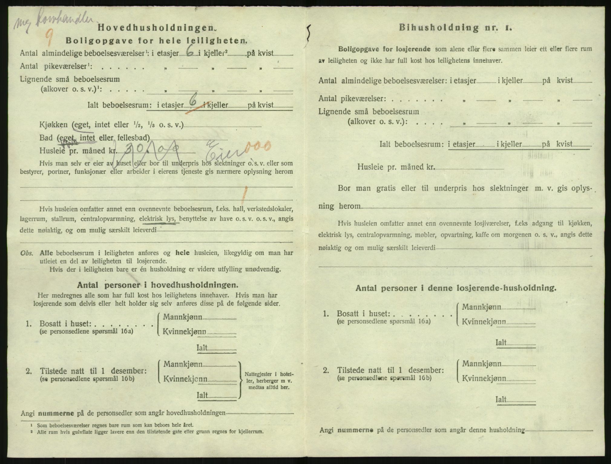 SAST, 1920 census for Stavanger, 1920, p. 171