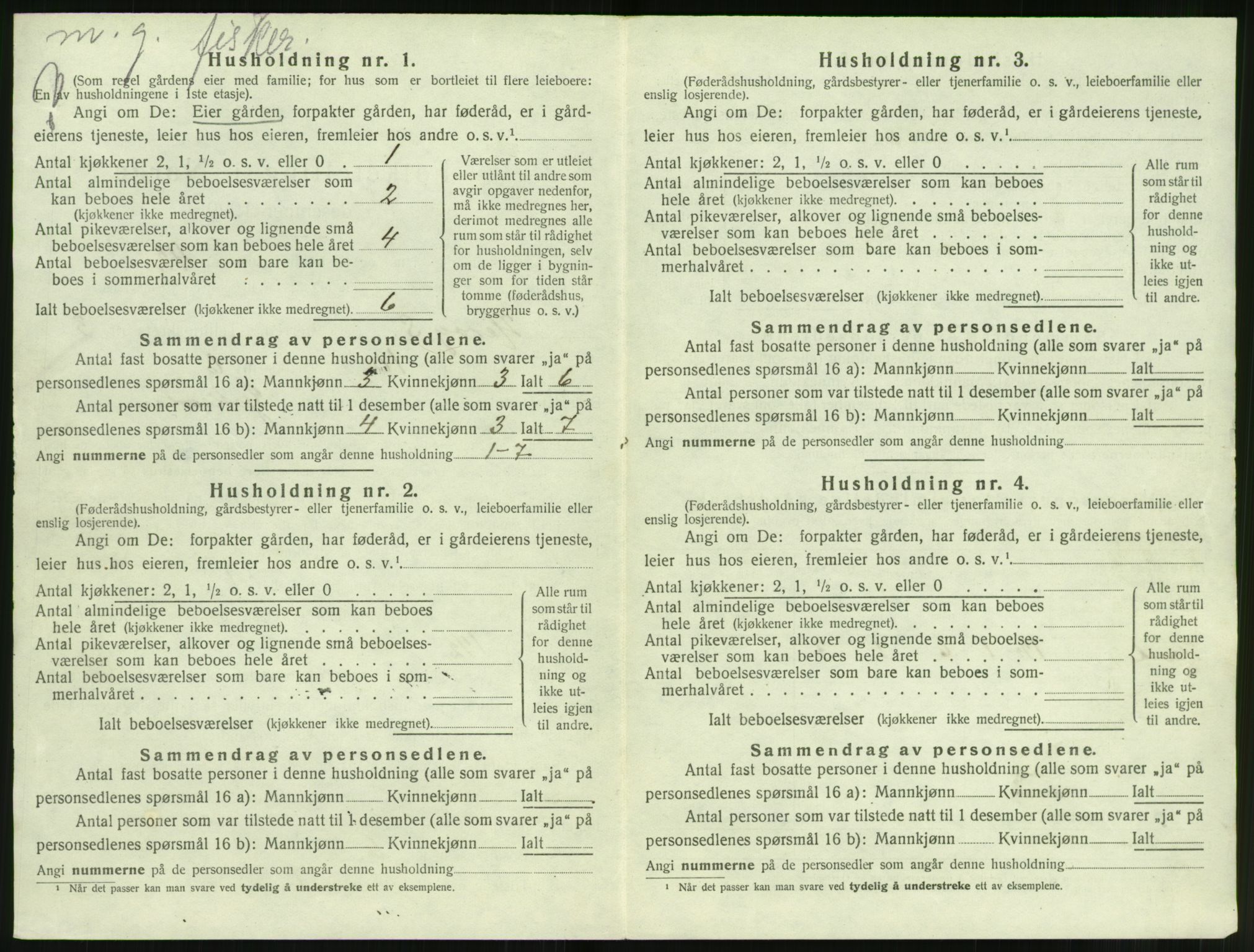 SAT, 1920 census for Herøy (MR), 1920, p. 264