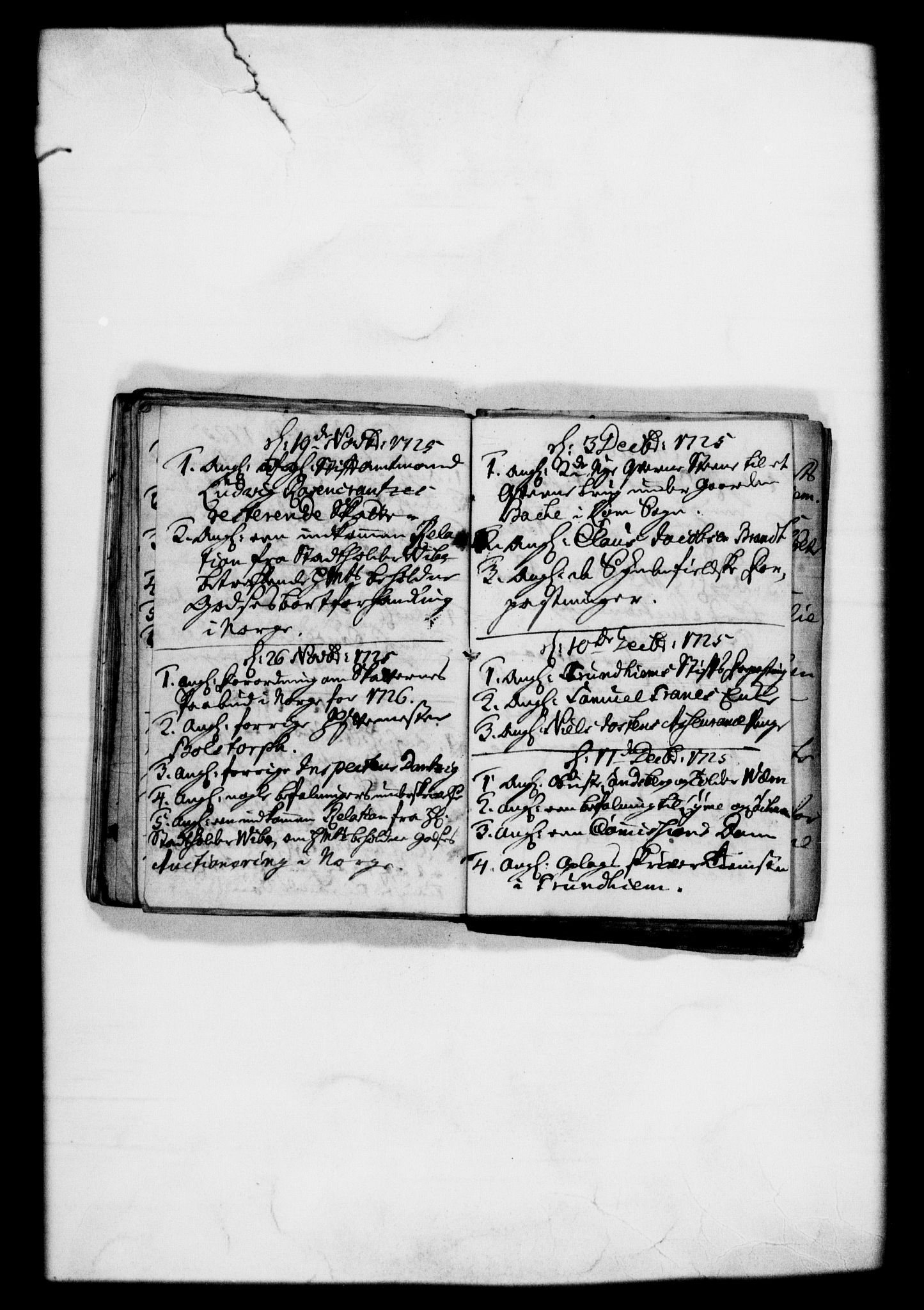 Rentekammeret, Kammerkanselliet, RA/EA-3111/G/Gf/Gfb/L0001: Register til norske relasjons- og resolusjonsprotokoller (merket RK 52.96), 1720-1749, p. 60