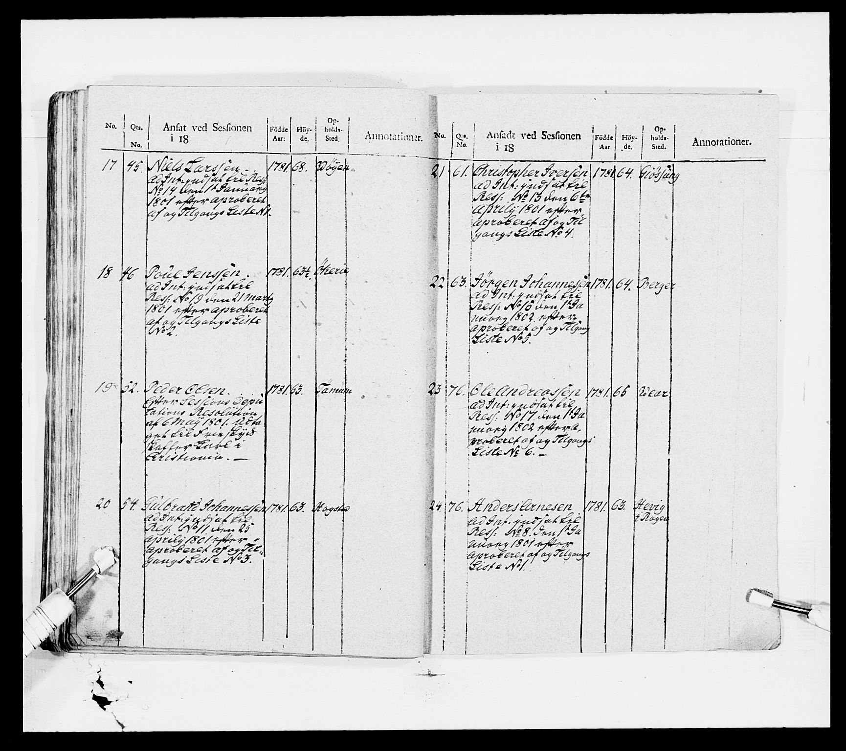 Generalitets- og kommissariatskollegiet, Det kongelige norske kommissariatskollegium, AV/RA-EA-5420/E/Eh/L0007: Akershusiske dragonregiment, 1800-1804, p. 497