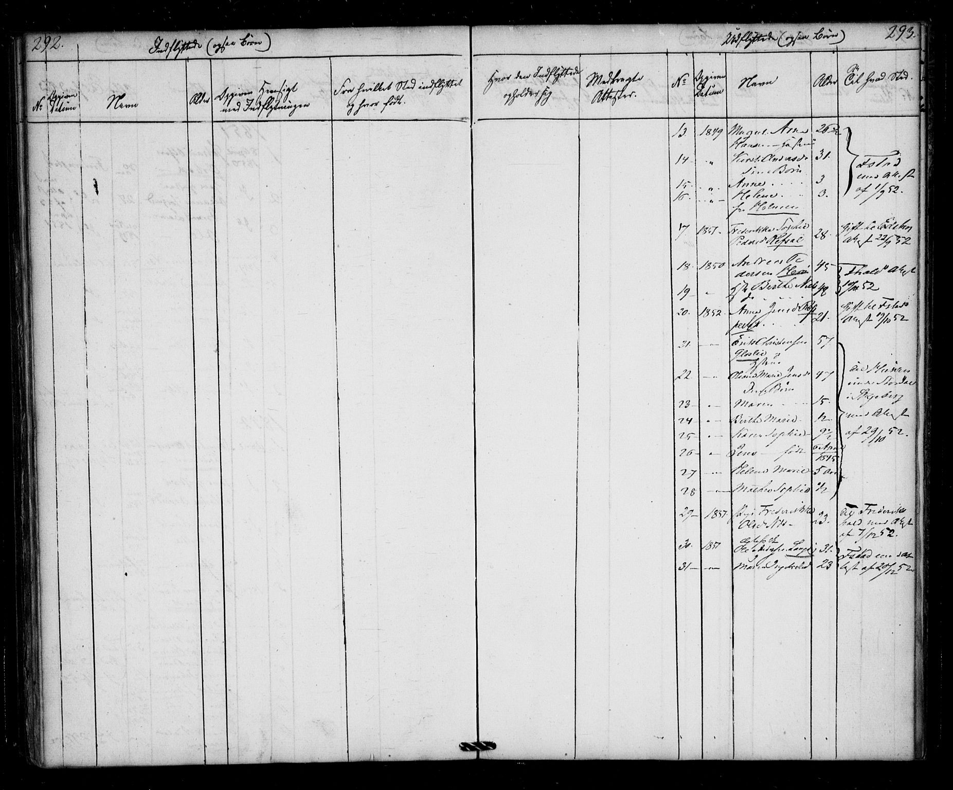 Borge prestekontor Kirkebøker, AV/SAO-A-10903/F/Fb/L0001: Parish register (official) no. II 1, 1836-1852, p. 292-293