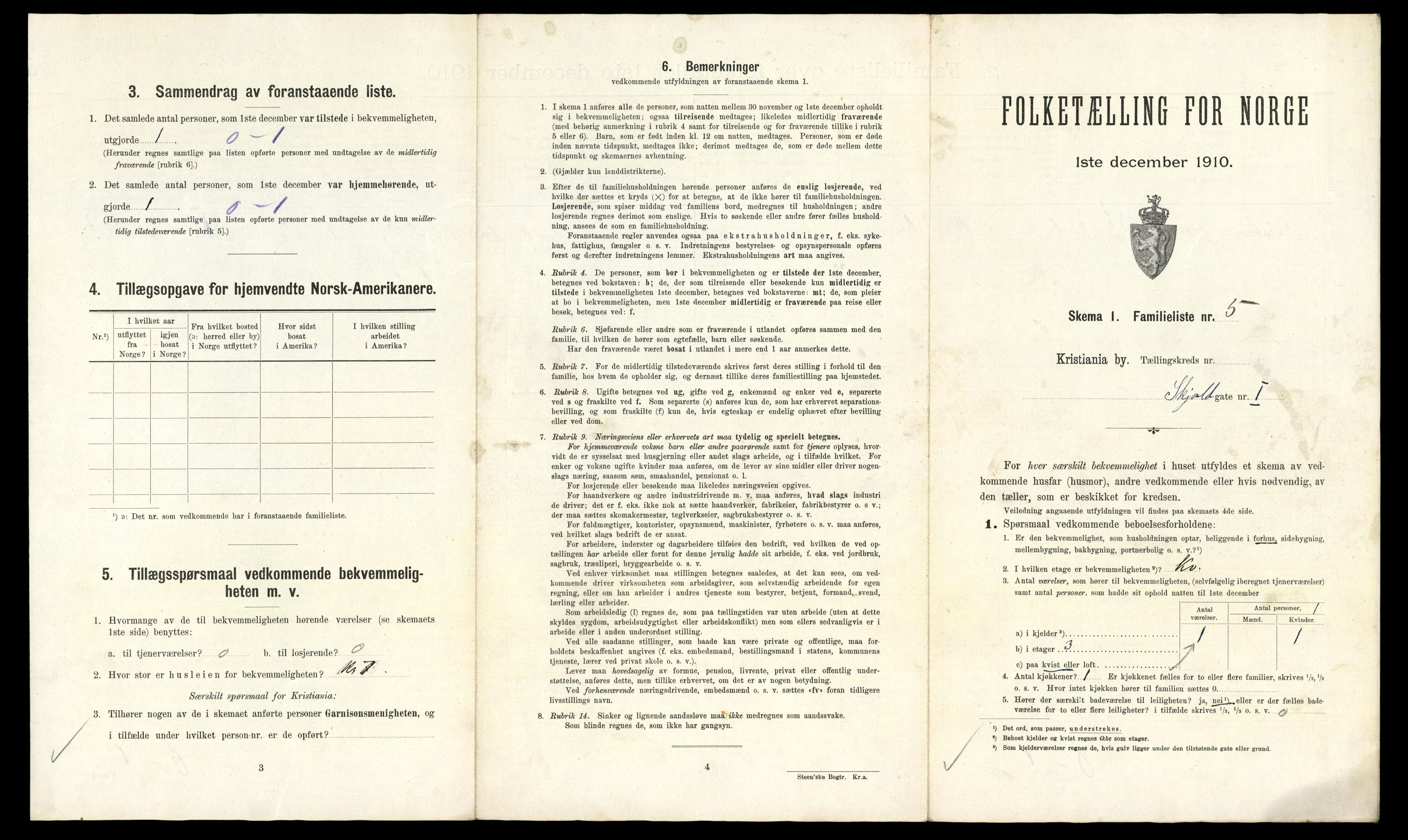 RA, 1910 census for Kristiania, 1910, p. 91757