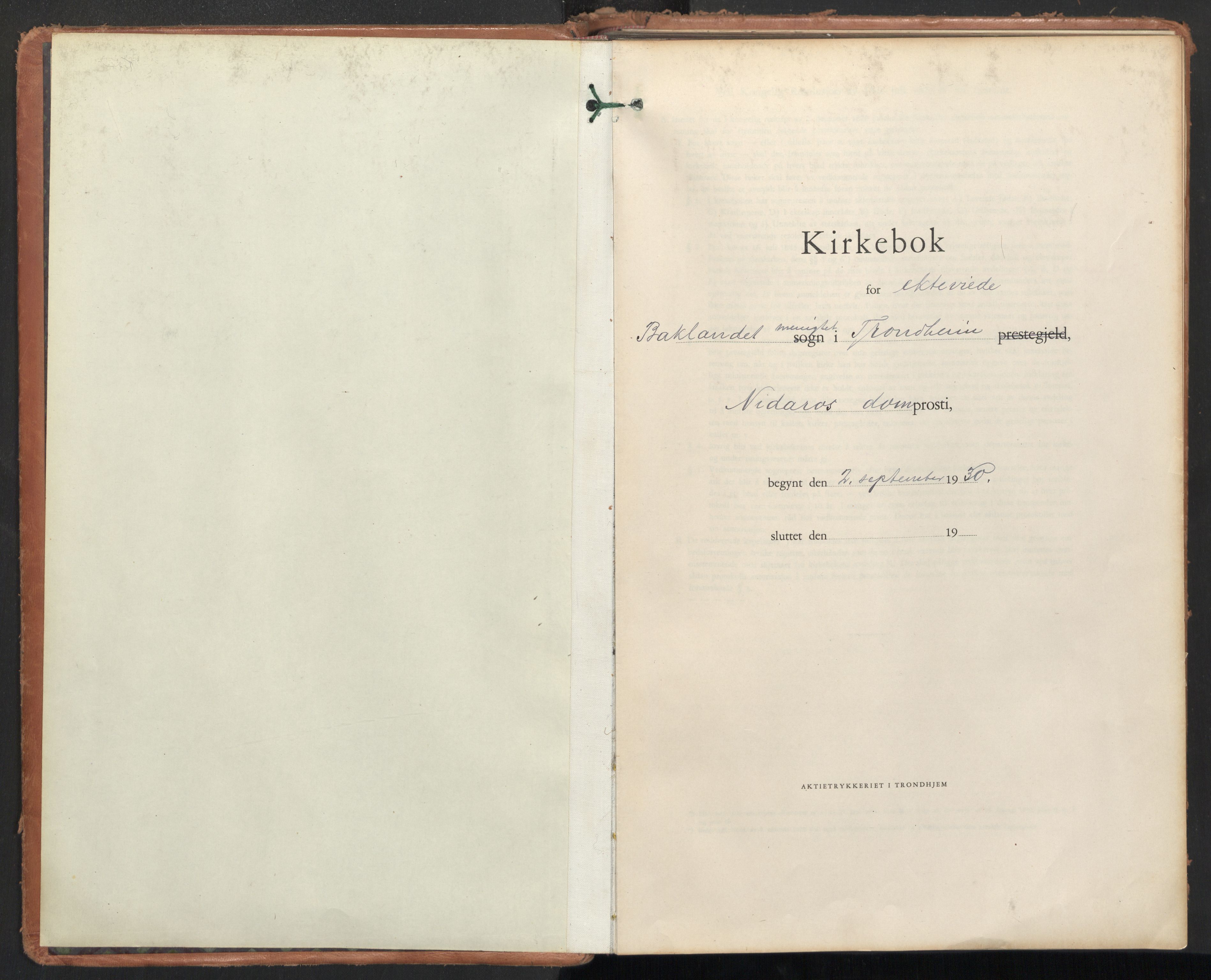 Ministerialprotokoller, klokkerbøker og fødselsregistre - Sør-Trøndelag, SAT/A-1456/604/L0209: Parish register (official) no. 604A29, 1931-1945