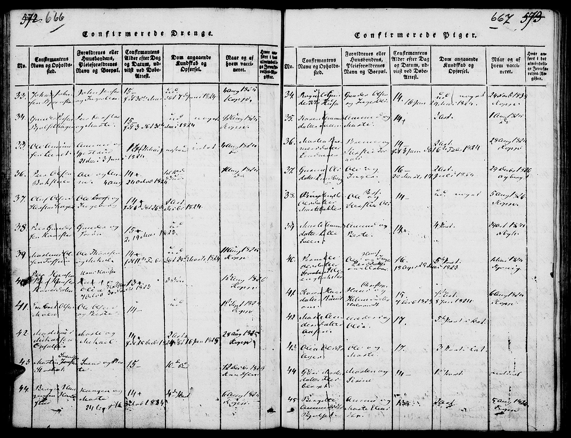 Elverum prestekontor, AV/SAH-PREST-044/H/Ha/Hab/L0001: Parish register (copy) no. 1, 1815-1829, p. 666-667