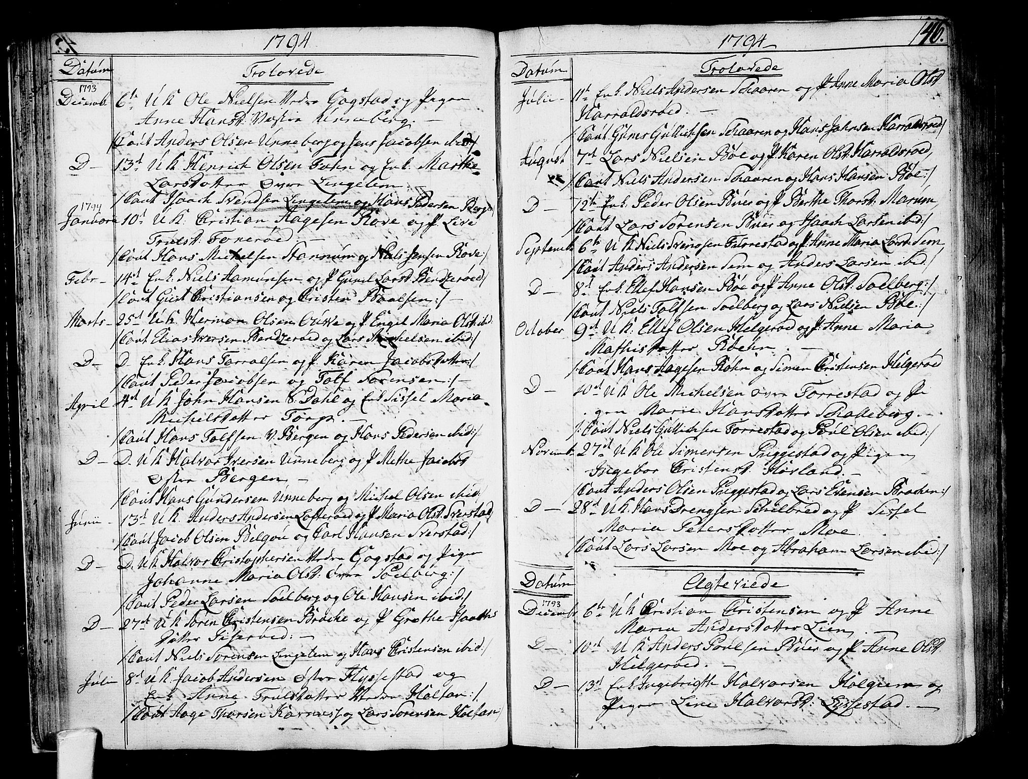 Sandar kirkebøker, SAKO/A-243/F/Fa/L0003: Parish register (official) no. 3, 1789-1814, p. 46